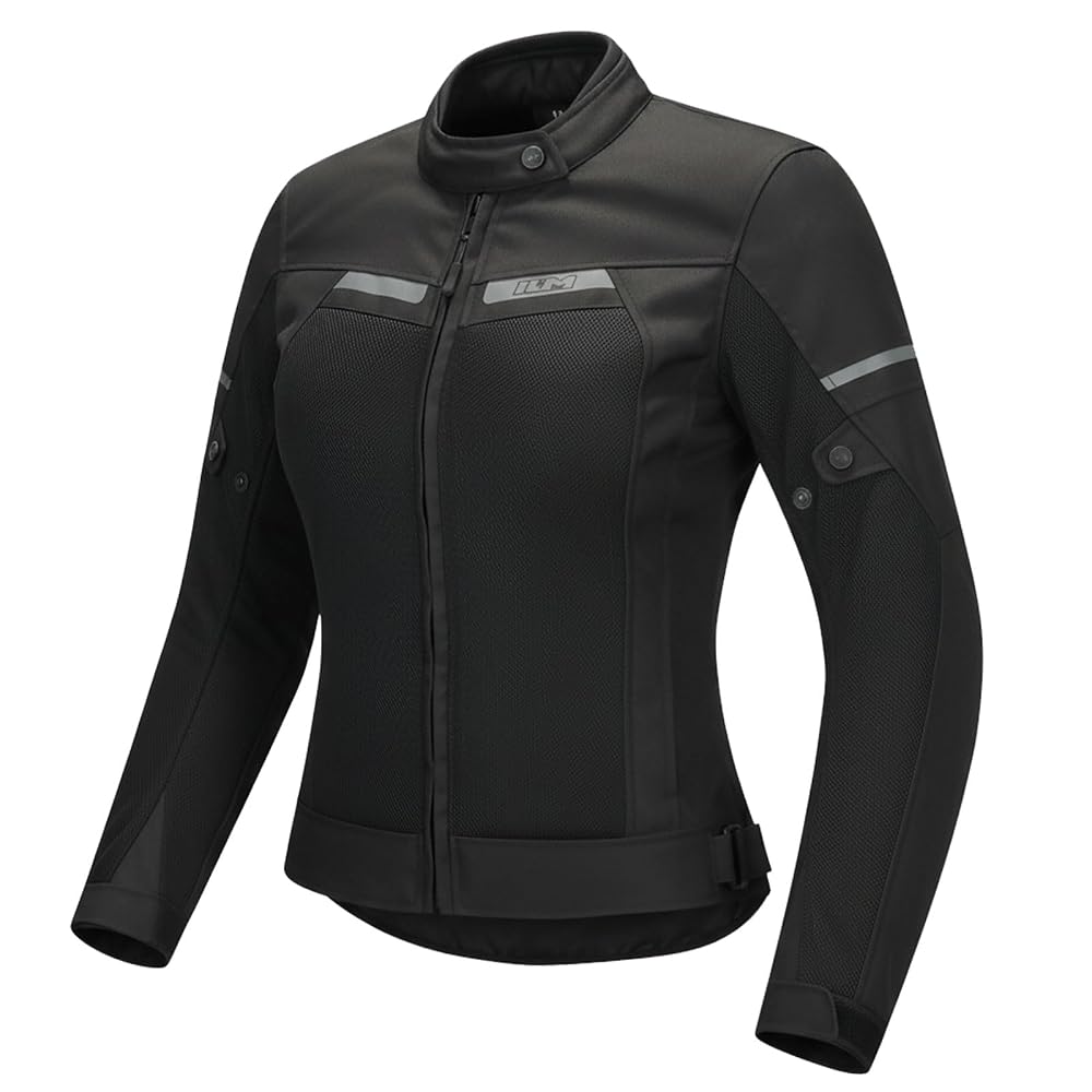 ILM Women Motorcycle Jacket with Armor CE Moto Jacket All Season JM4