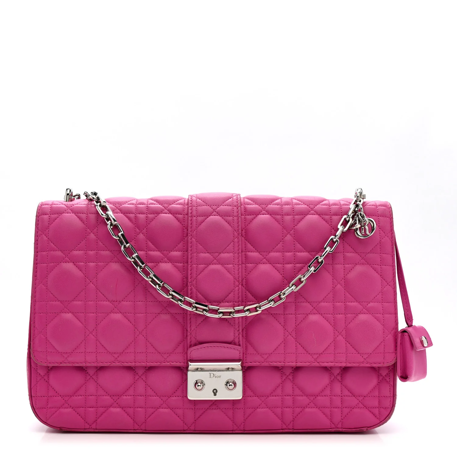 Lambskin Cannage Large Miss Dior Flap Sorbet