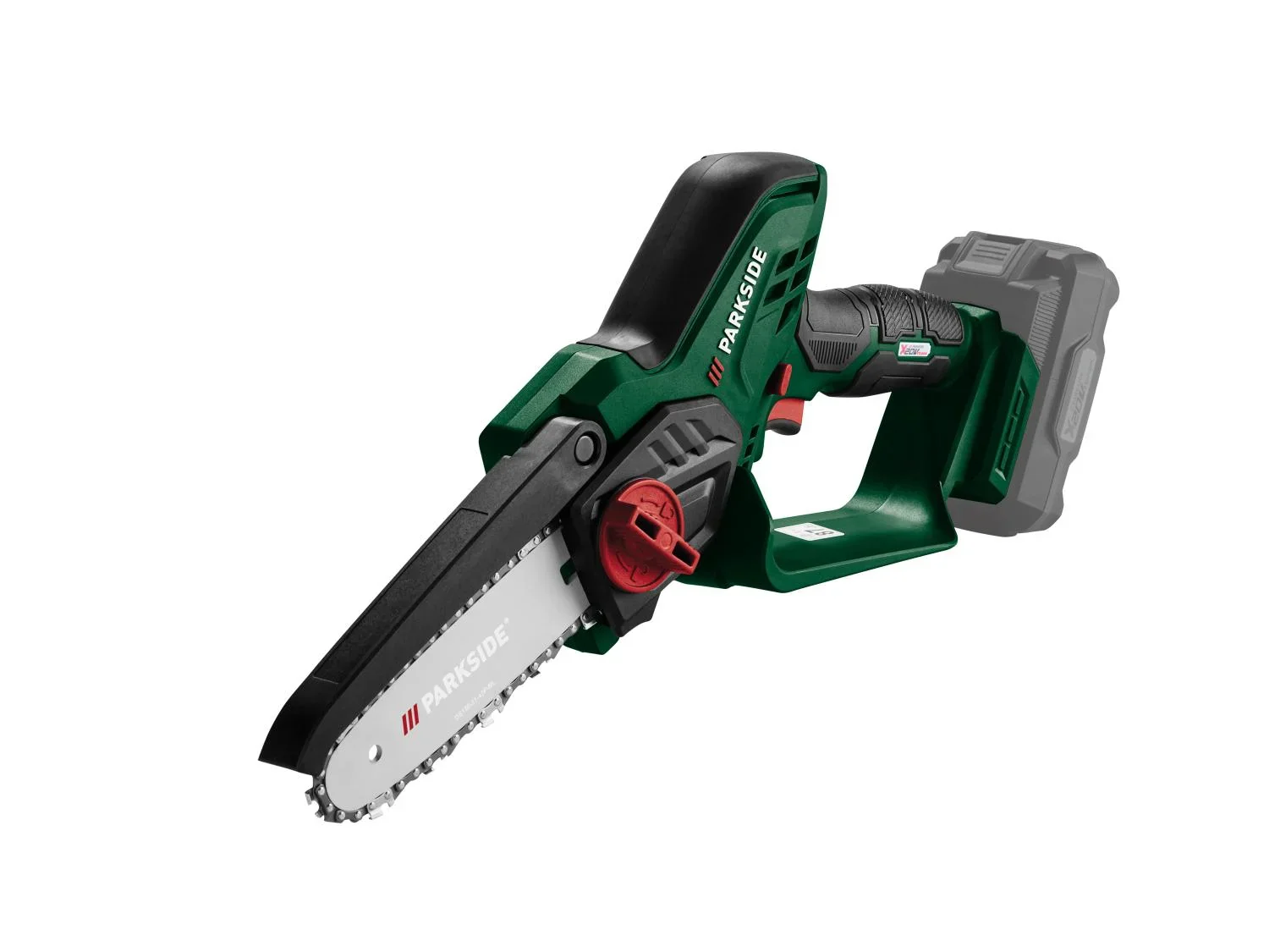 PARKSIDE Mini-trononneuse sans fil + chargeur + batterie, 20 V