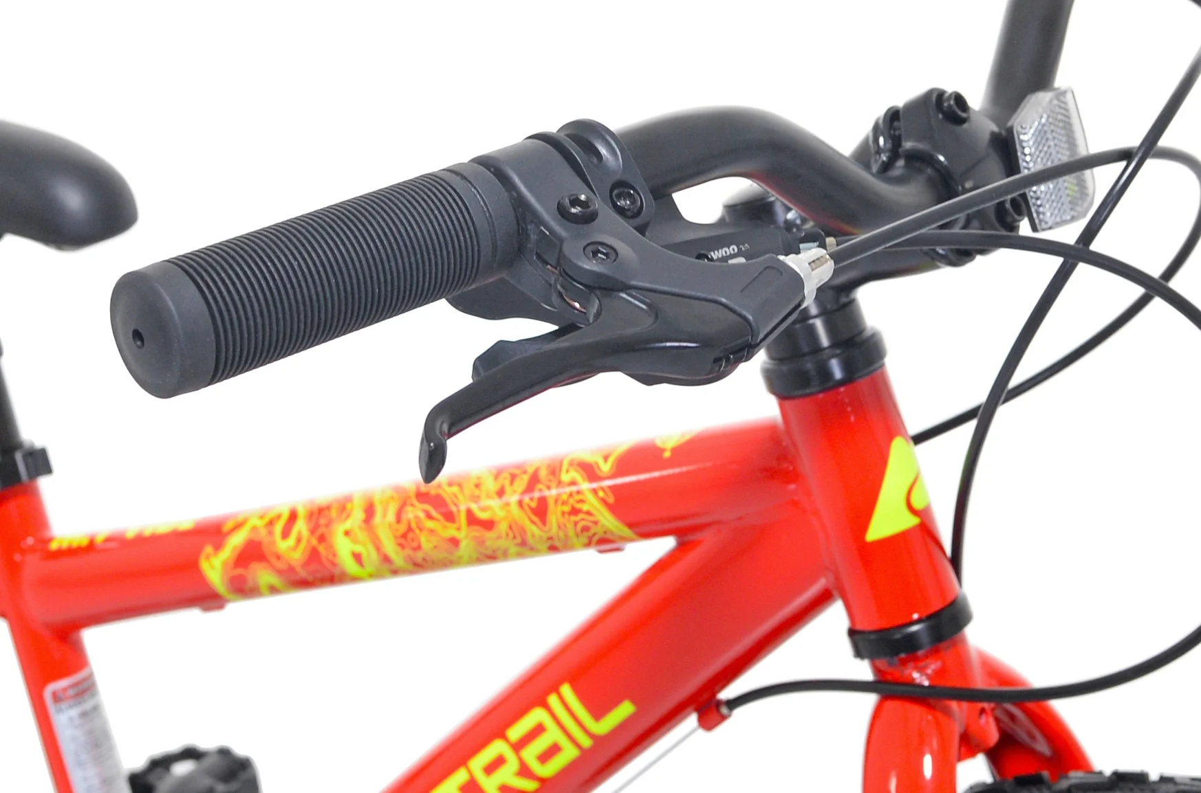 20" Vibe Mountain Bike, 7 Speed, Fits Rider 3'11"-4'4", Red, Child/Tween/Teen, Unisex - Image 3