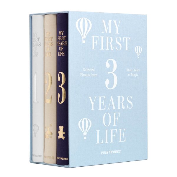 My First 3 Years fotobok 3 stk