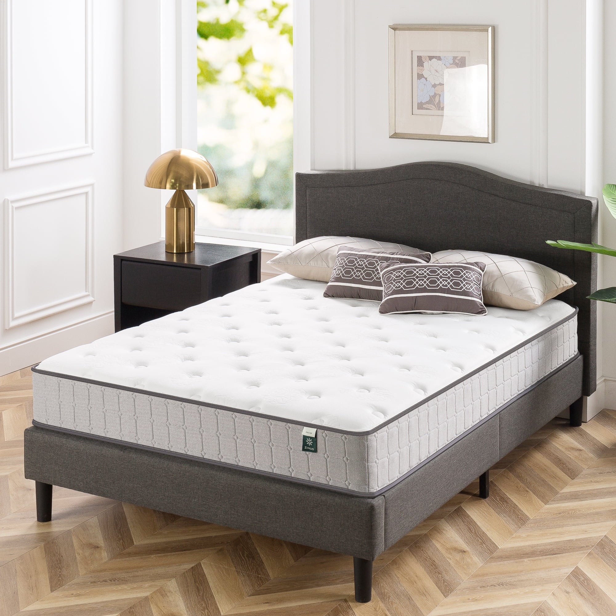 Comfort Support 10¡± Hybrid of Cooling Gel Memory Foam and Pocket Spring Mattress. Full