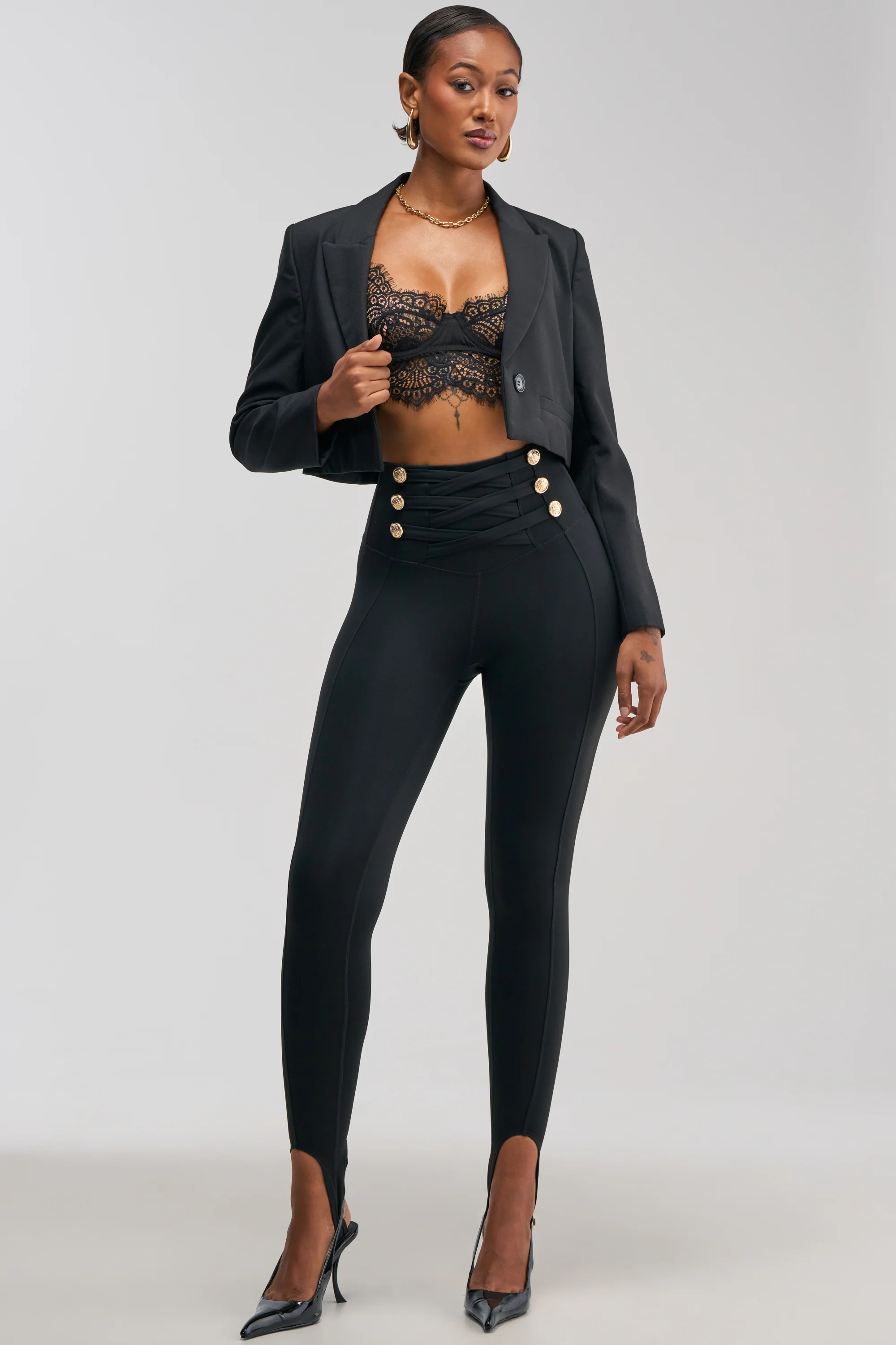 COME AND BUY IT STIRRUP LEGGING - Akira Store