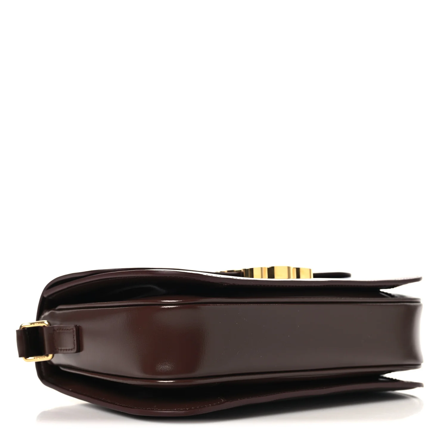Shiny Calfskin Medium Triomphe Chestnut