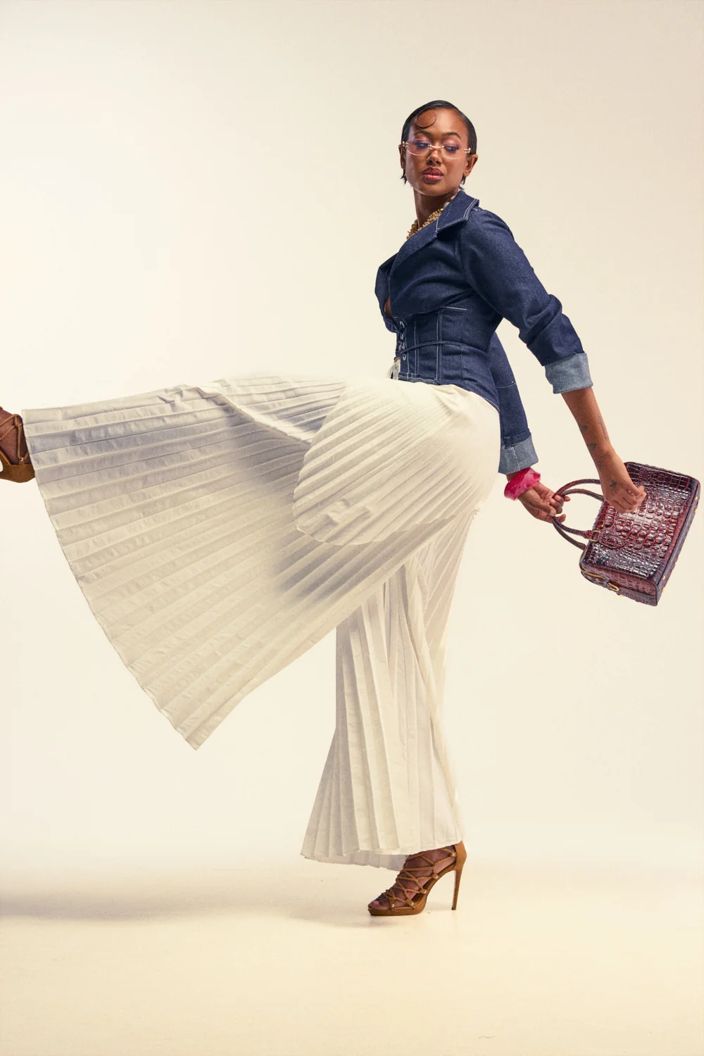 DRIFTING AWAY PLEATED TROUSER - Akira Store