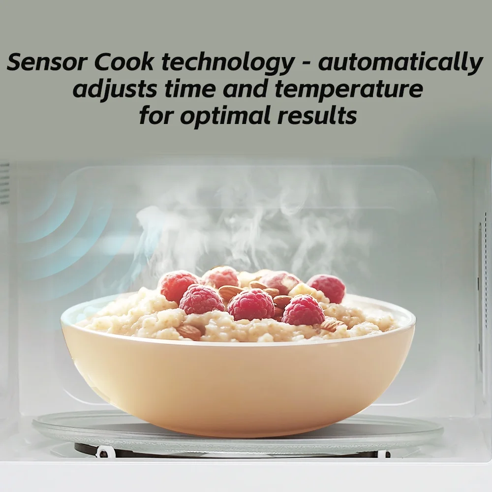 1.6 Cu ft Sensor Cook Countertop Microwave Oven in Stainless Steel, New - Image 7
