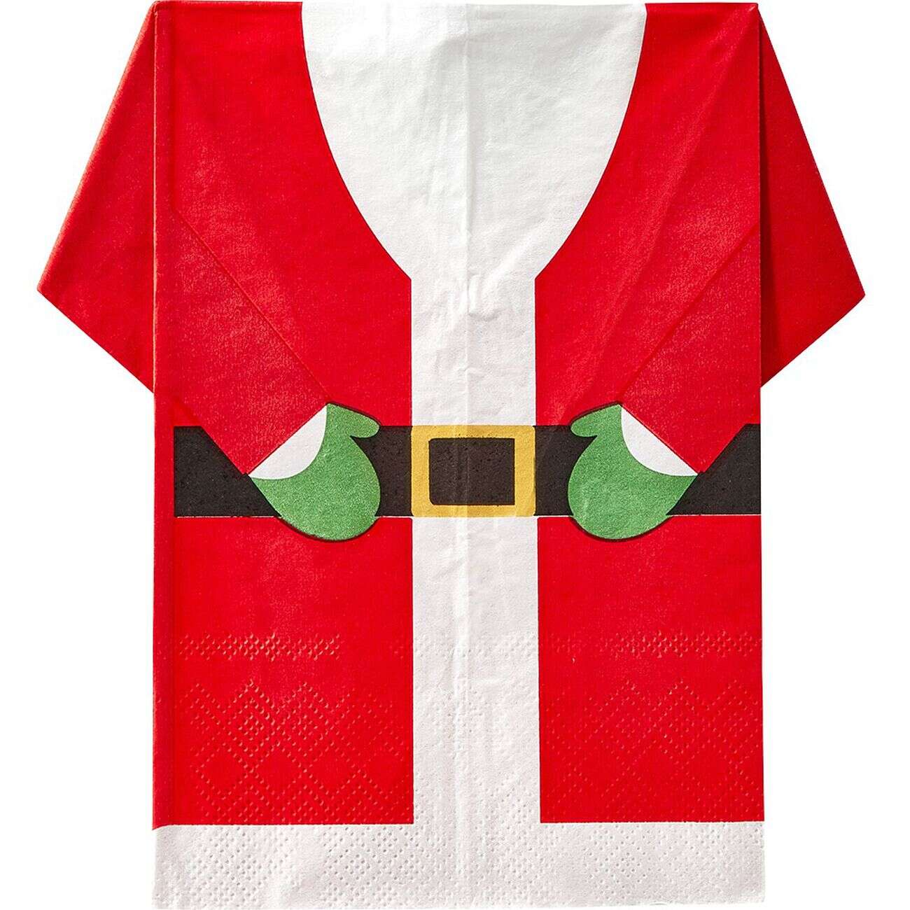 Lot de 10 serviettes en papier désign Père Noël