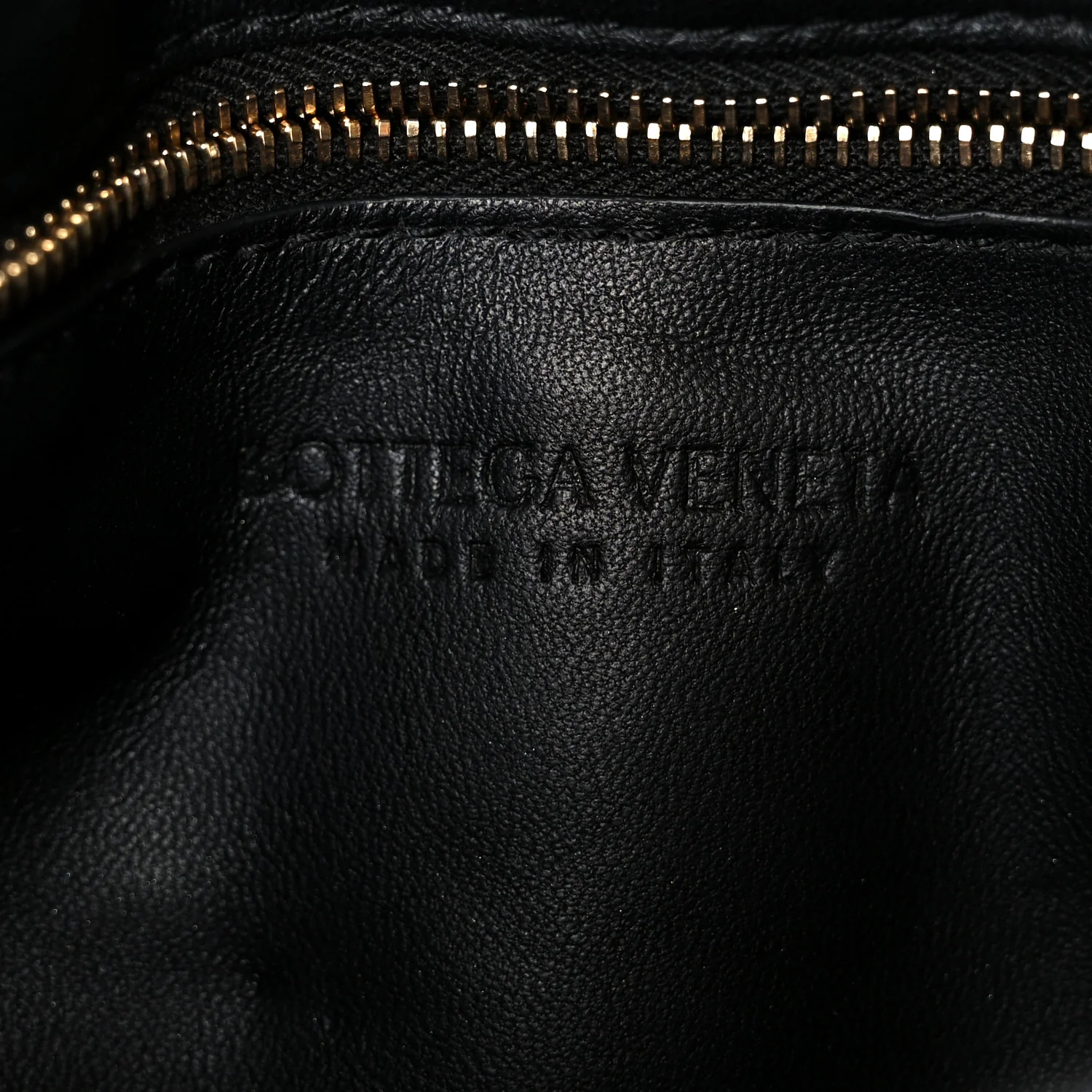 Nappa Maxi Intreccio Padded Cassette Crossbody Bag Black