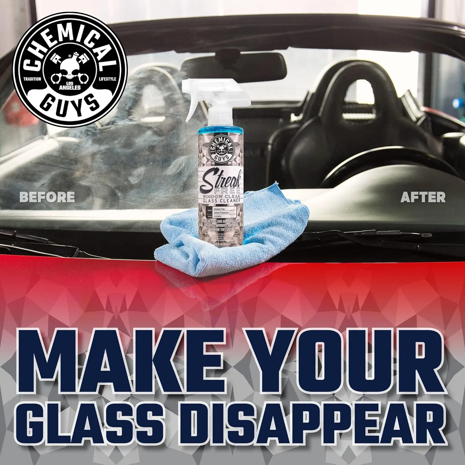 HOL340 15-Piece Arsenal Builder Car Wash Kit with Foam Gun, Bucket, and (5) 16 oz Car Care Cleaning Chemicals, Gift for Car Truck Lovers, Dads and DIYers (Works w/Garden Hose) - Image 9