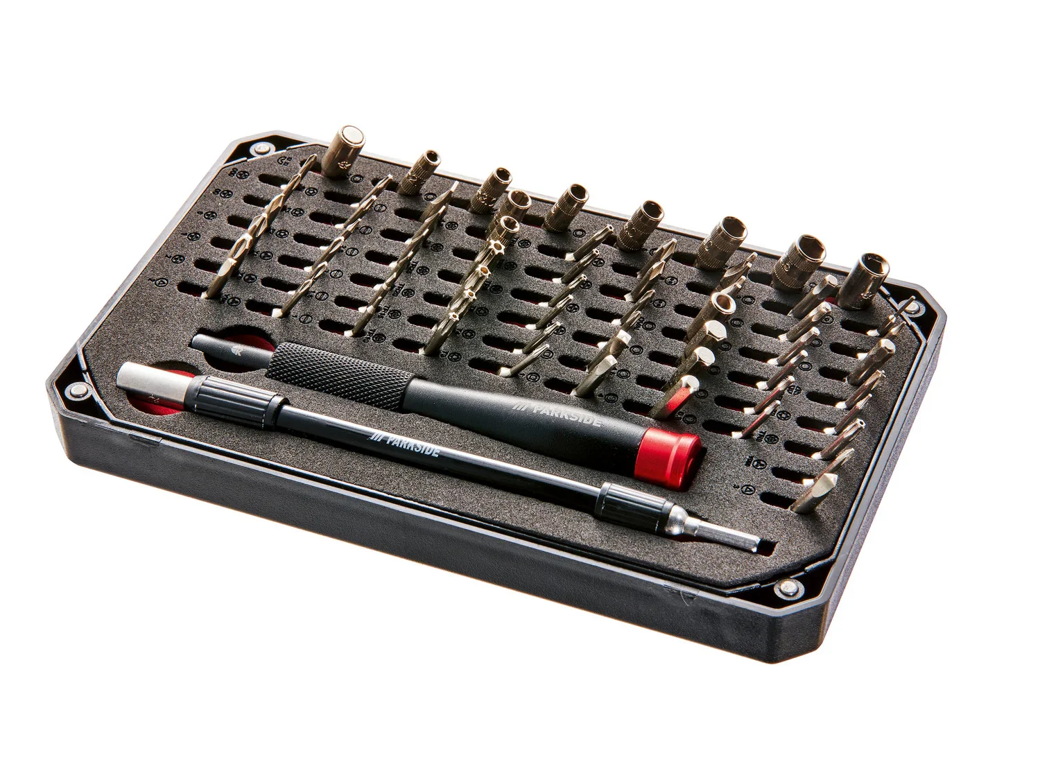 PARKSIDE Set d'outils de prcisions, 66 pices