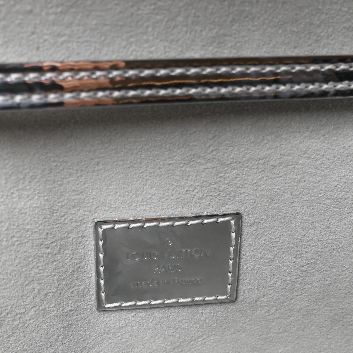 Monogram Miroir Pochette Twin Silver