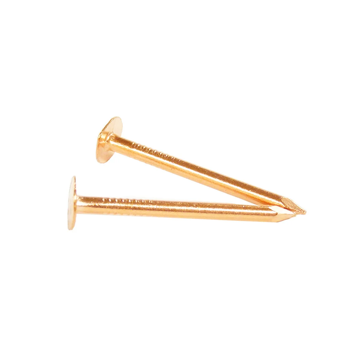 Copper Roofing Nails, 1-3/4 in, 5 lb Box