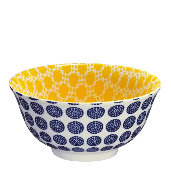 AMICI skål 50 cl 15,5 cm prikker