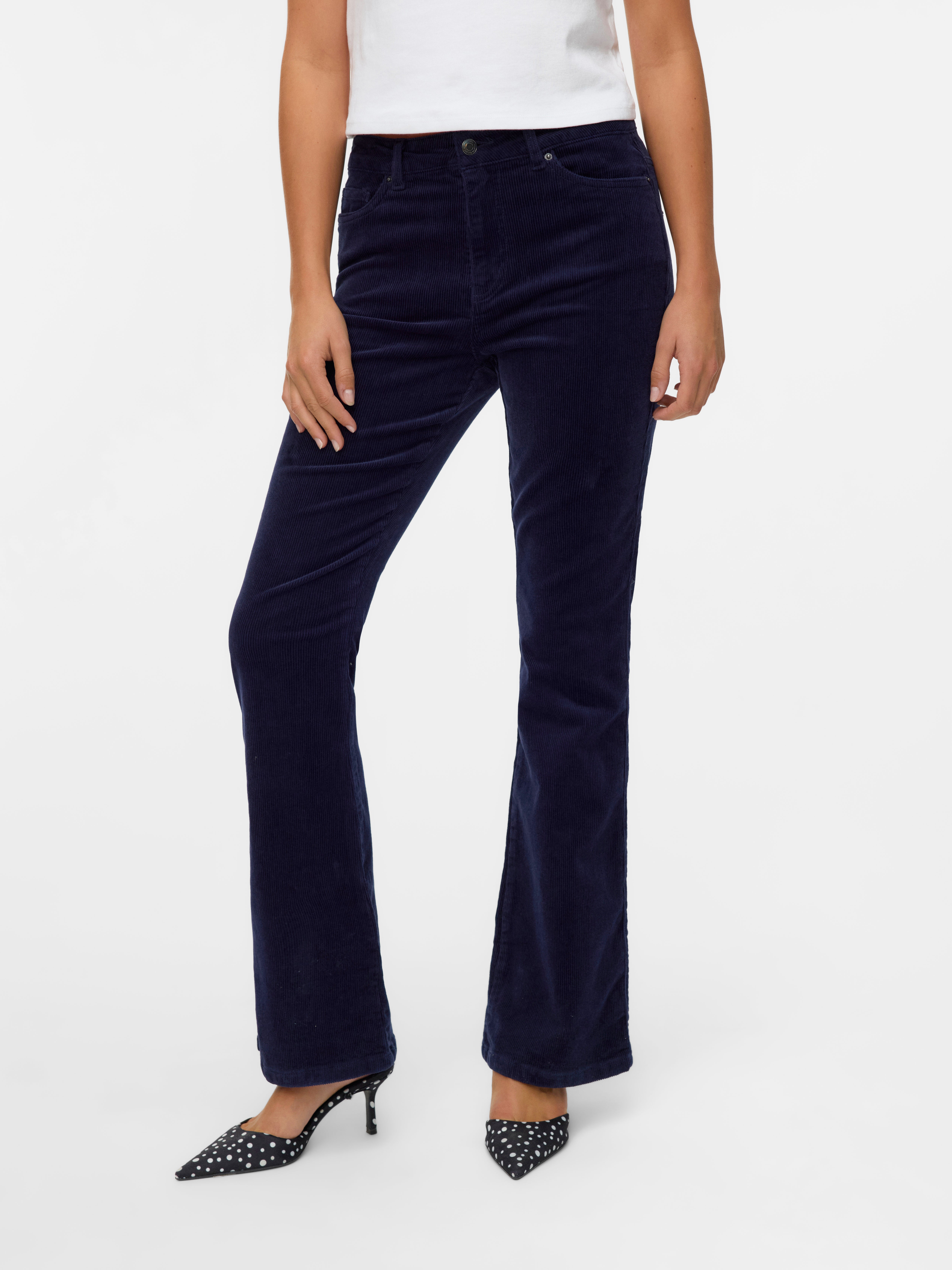 VERO MODA® VMSIGA High rise Corduroy Trousers