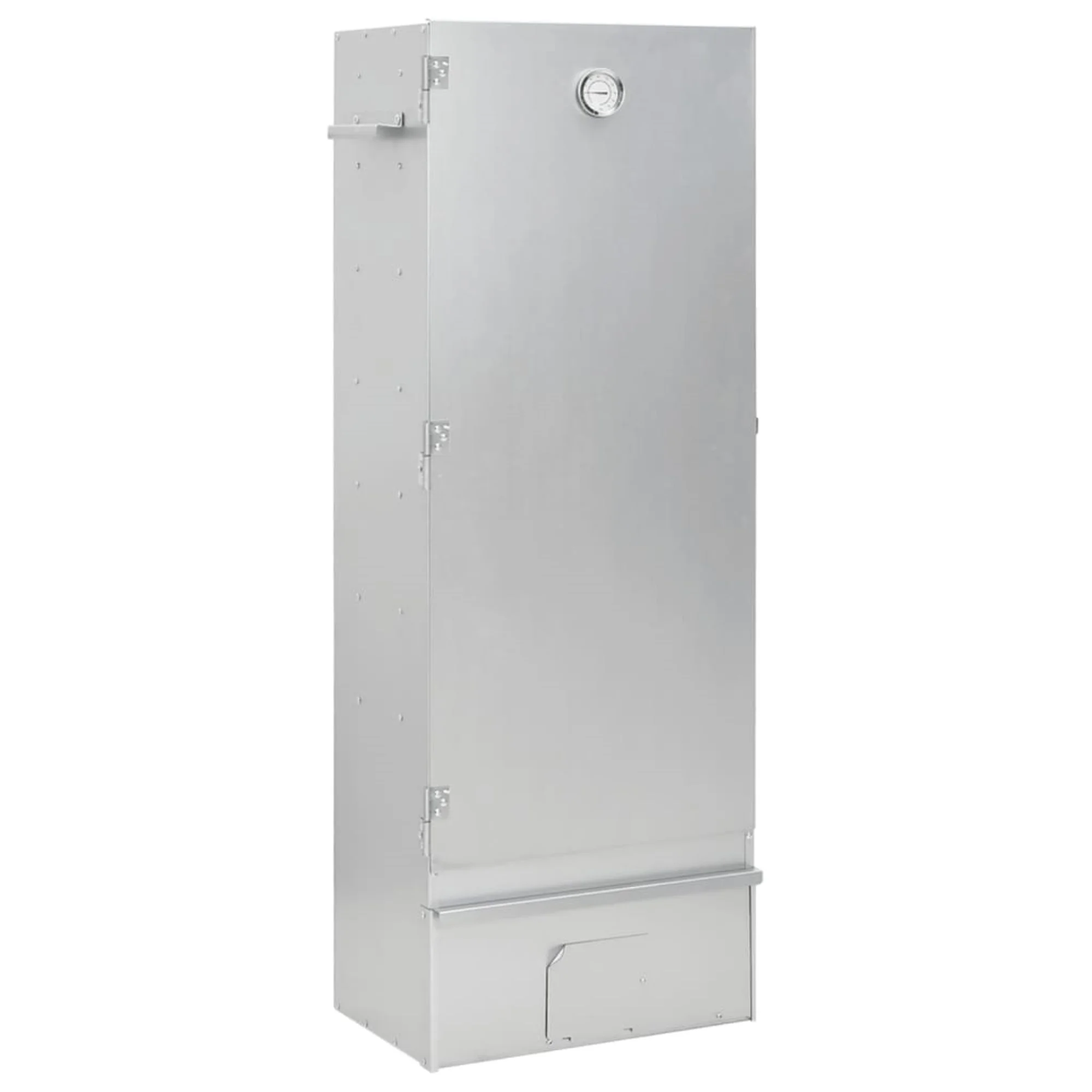 BBQ Oven Smoker with Wood Chips 17.5"x11.4"x43.3" Galvanized Steel - Image 3