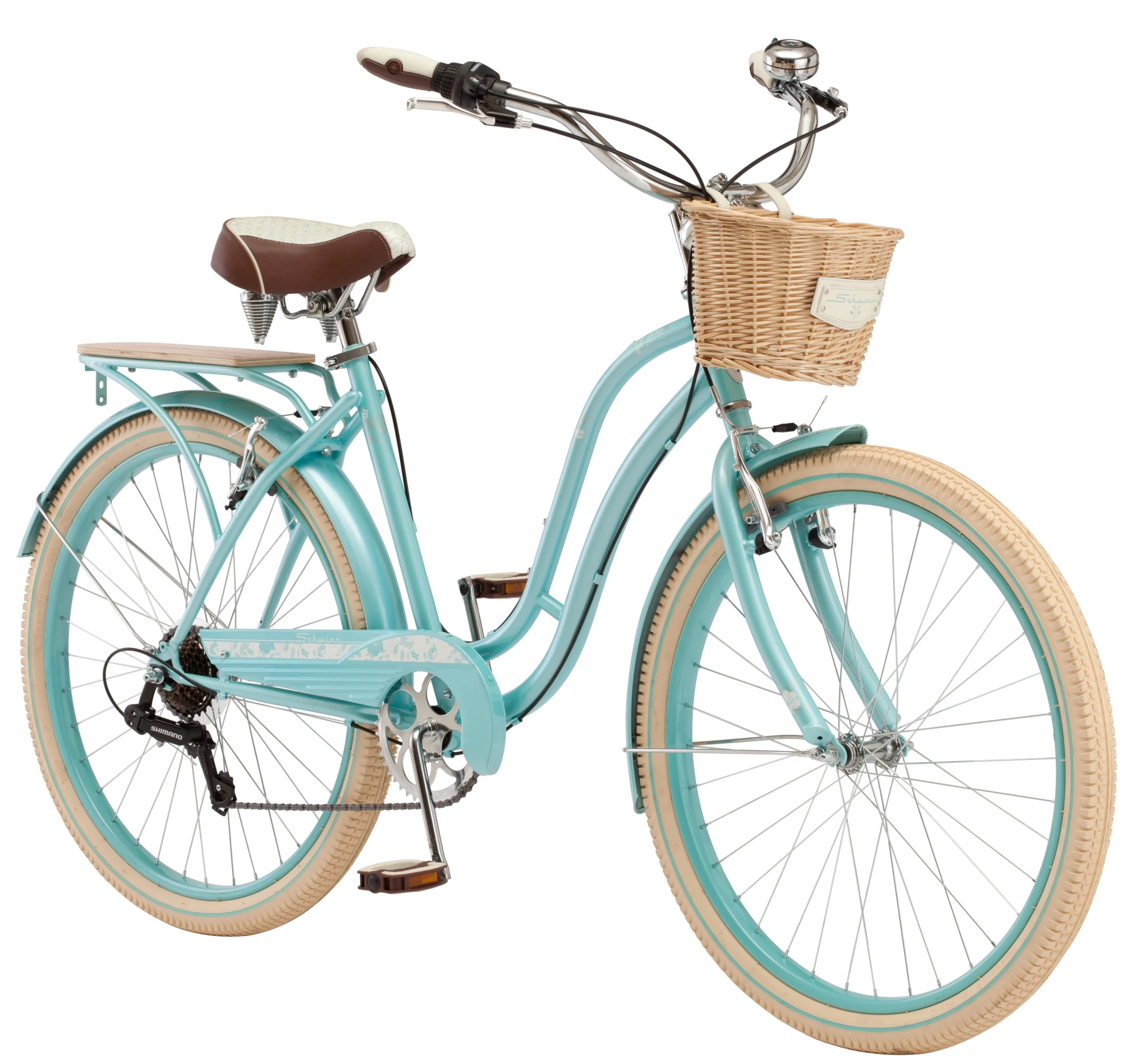 Cabo Cruiser Bike, 26 - Inch Wheels, Vintage - Style Womens Frame, Blue