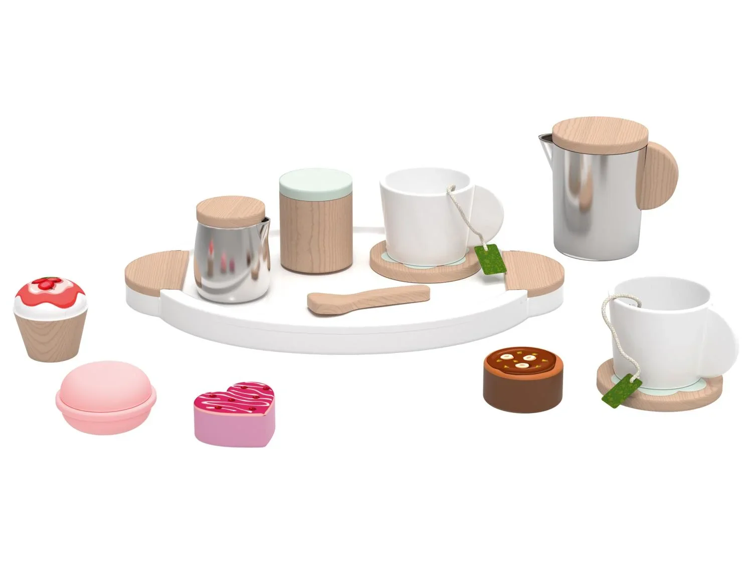 Playtive Set d'accessoires de cuisine en bois