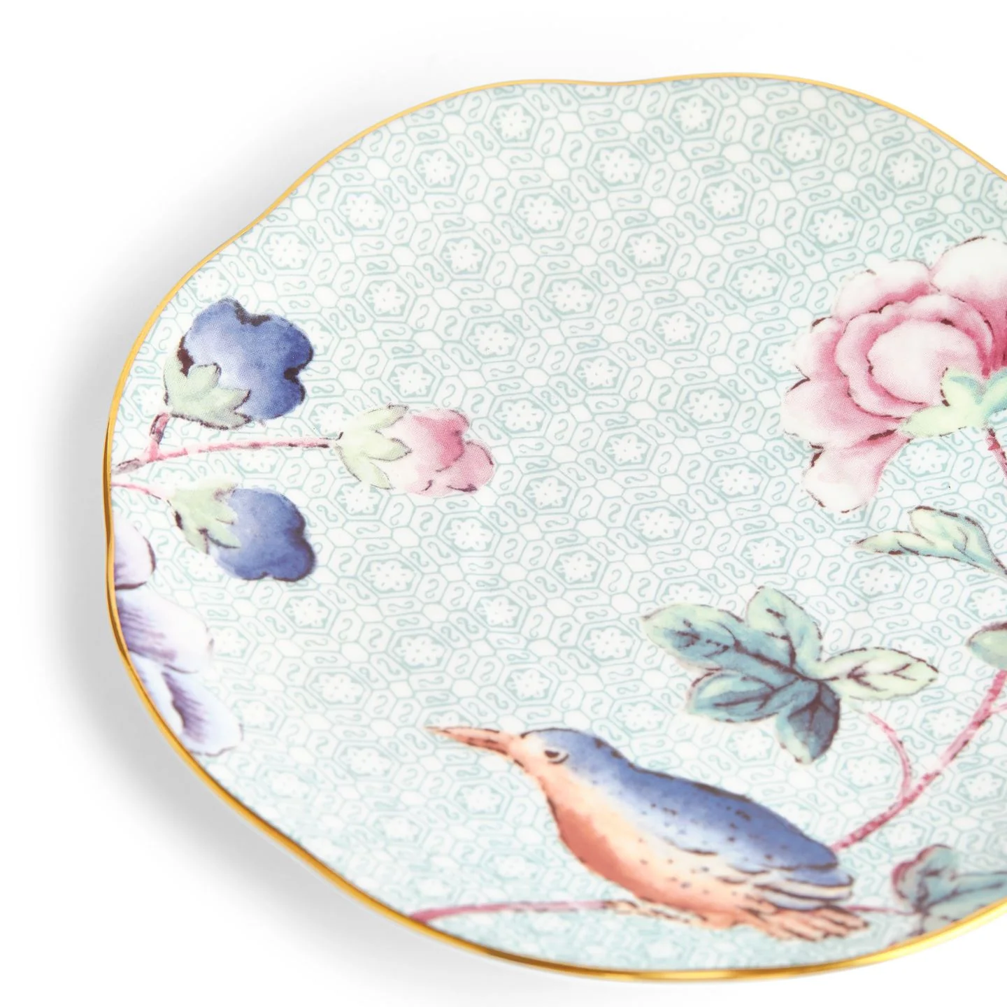 Cuckoo Green Teacup and Saucer