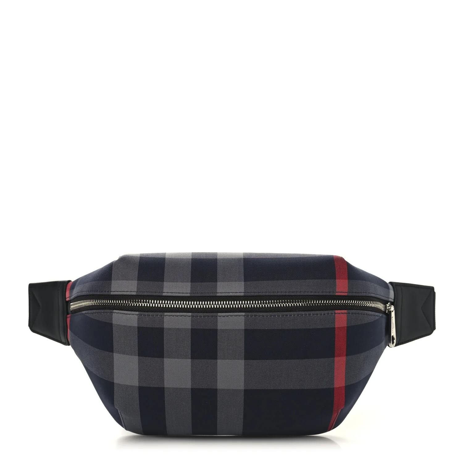 House Check Sonny Bum Bag Navy Grey