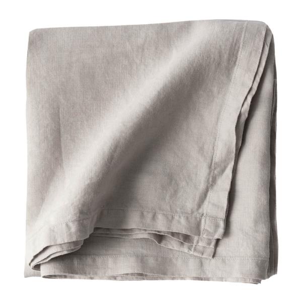 Duk lin 145x145 cm warm grey