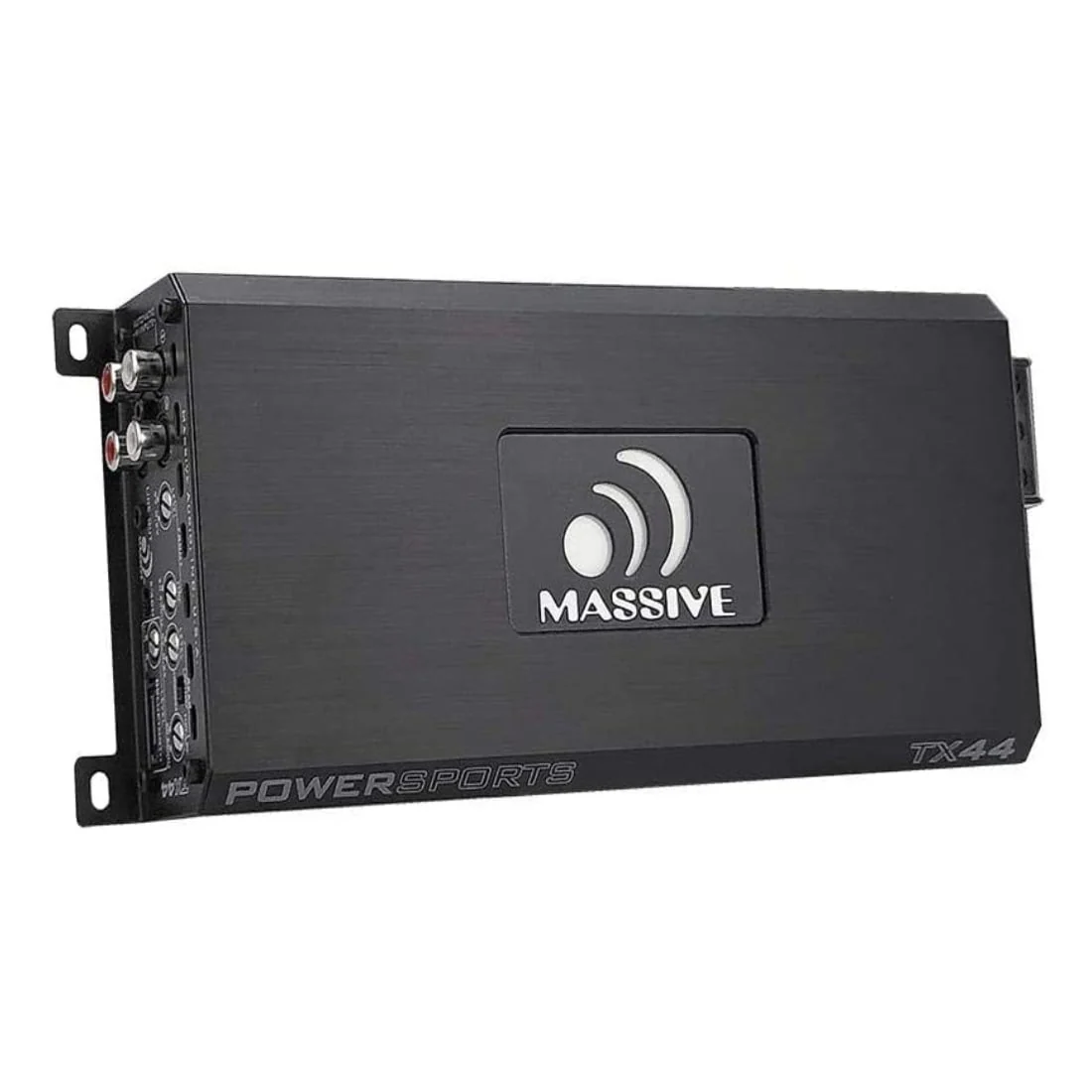 Massive Audio TX44 Trident Series Powersports 120-Watt-RMS X 4 At 4 Ohms 4-Channel Class AB Marine Amp With Bluetooth