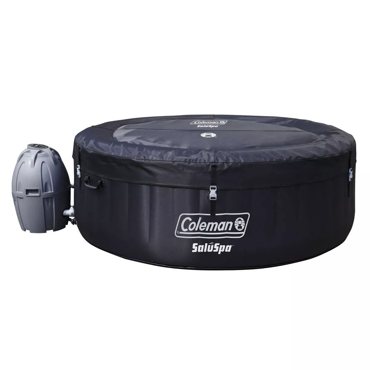 Spa gonflable Coleman SaluSpa pour 4 personnes avec 60 jets d'air et sièges réglables