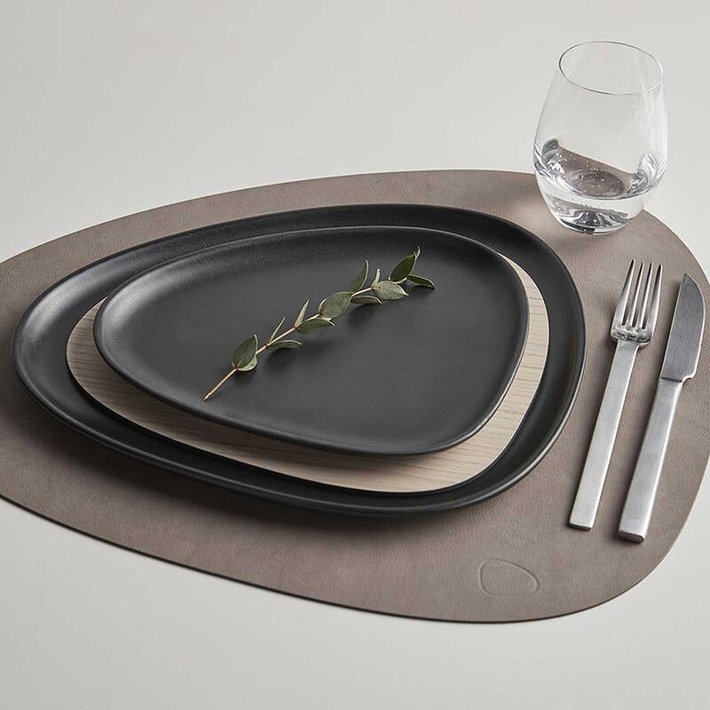 Nupo Curve bordbrikke 37x44 cm nomad grey