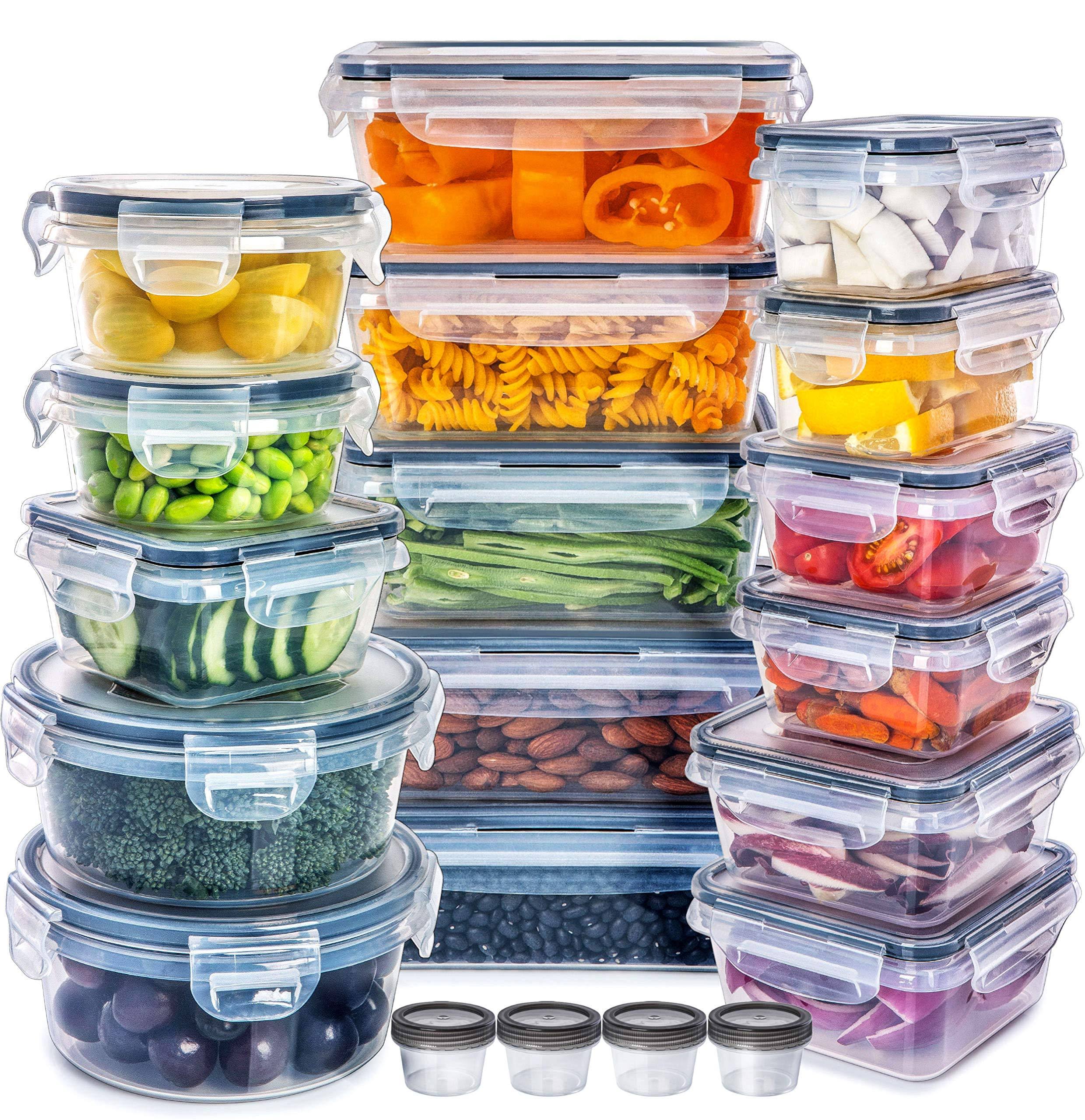 Fullstar Food Storage Containers with Lids - Plastic Food Containers W