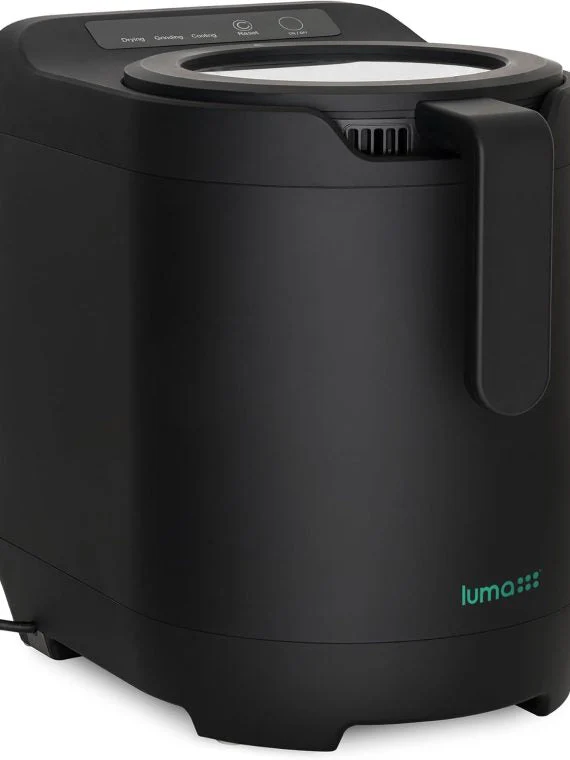 Electric Kitchen Composter 2.5L – Odorless Countertop Bin with Clear-View Lid, Smart Food Waste Disposal