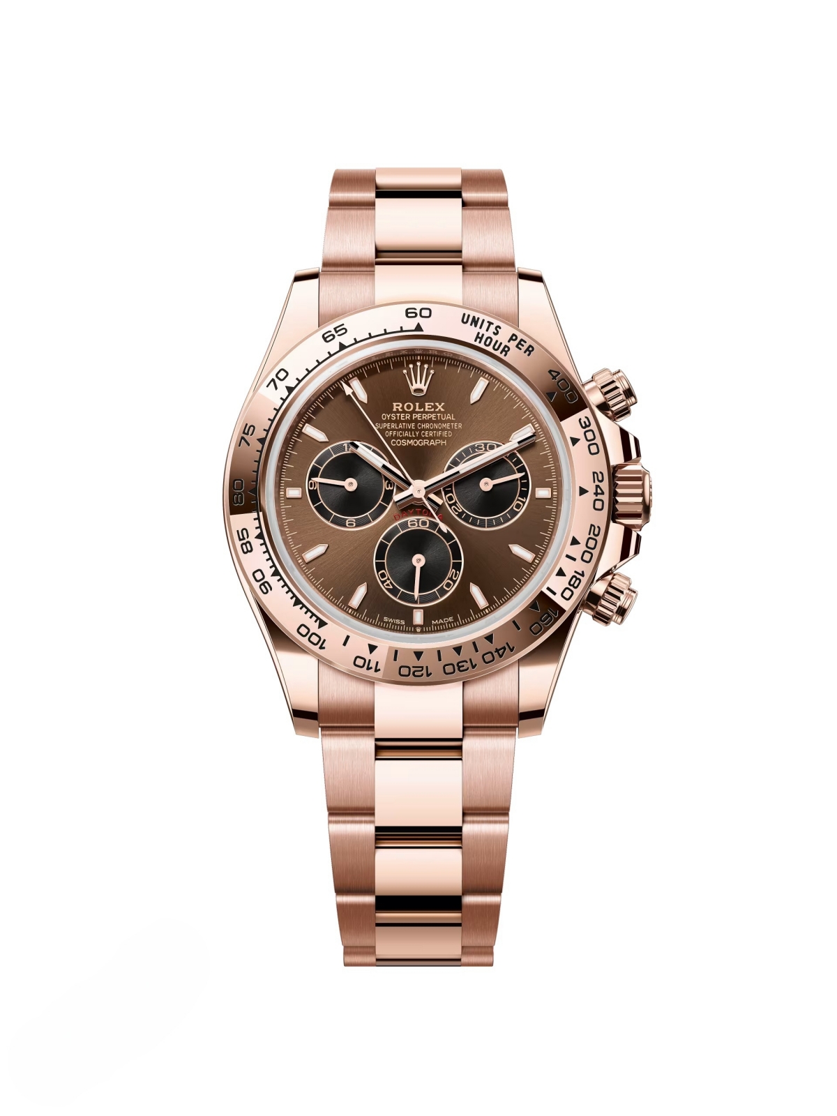 [Super Clone]Rolex Daytona 40mm Rose GoldChocolate Dial  m126505-0005