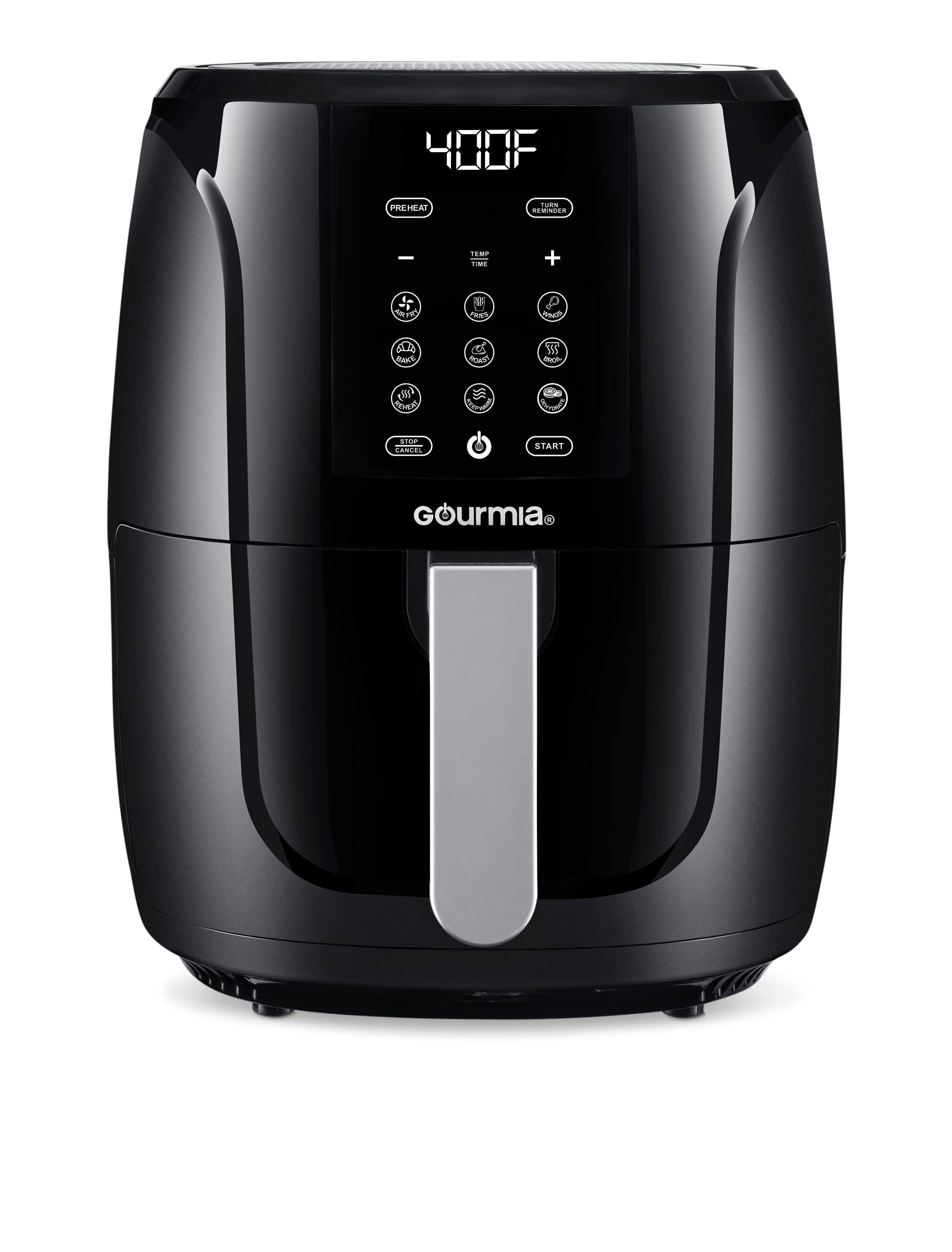 Gourmia 5-Qt. Digital Air Fryer, Black