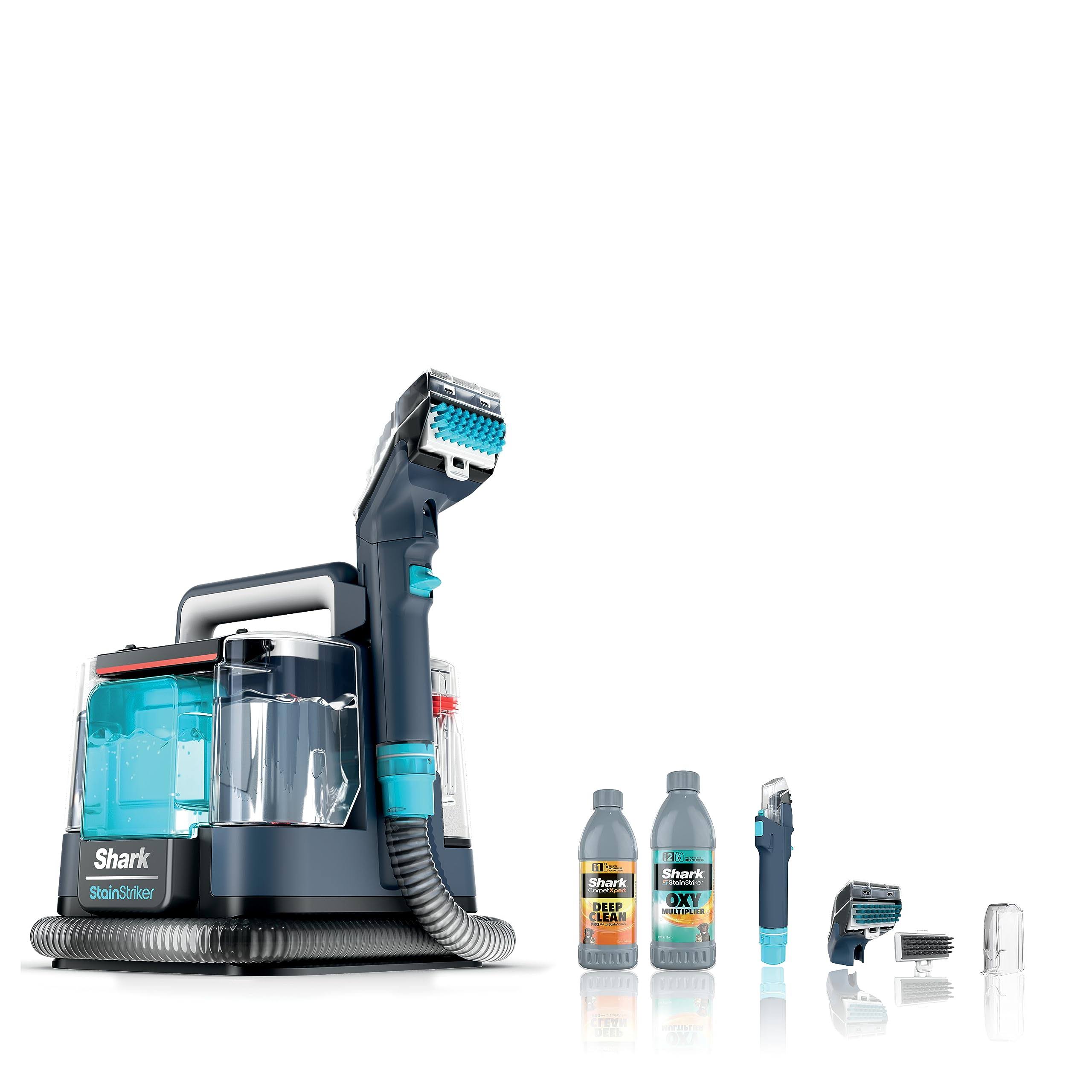 Shark StainStriker Portable Carpet & Upholstery Cleaner - Spot, Stain, & Odour Eliminator - Carpets, Area Rugs, Couches, Navy, PX200C (Canadian