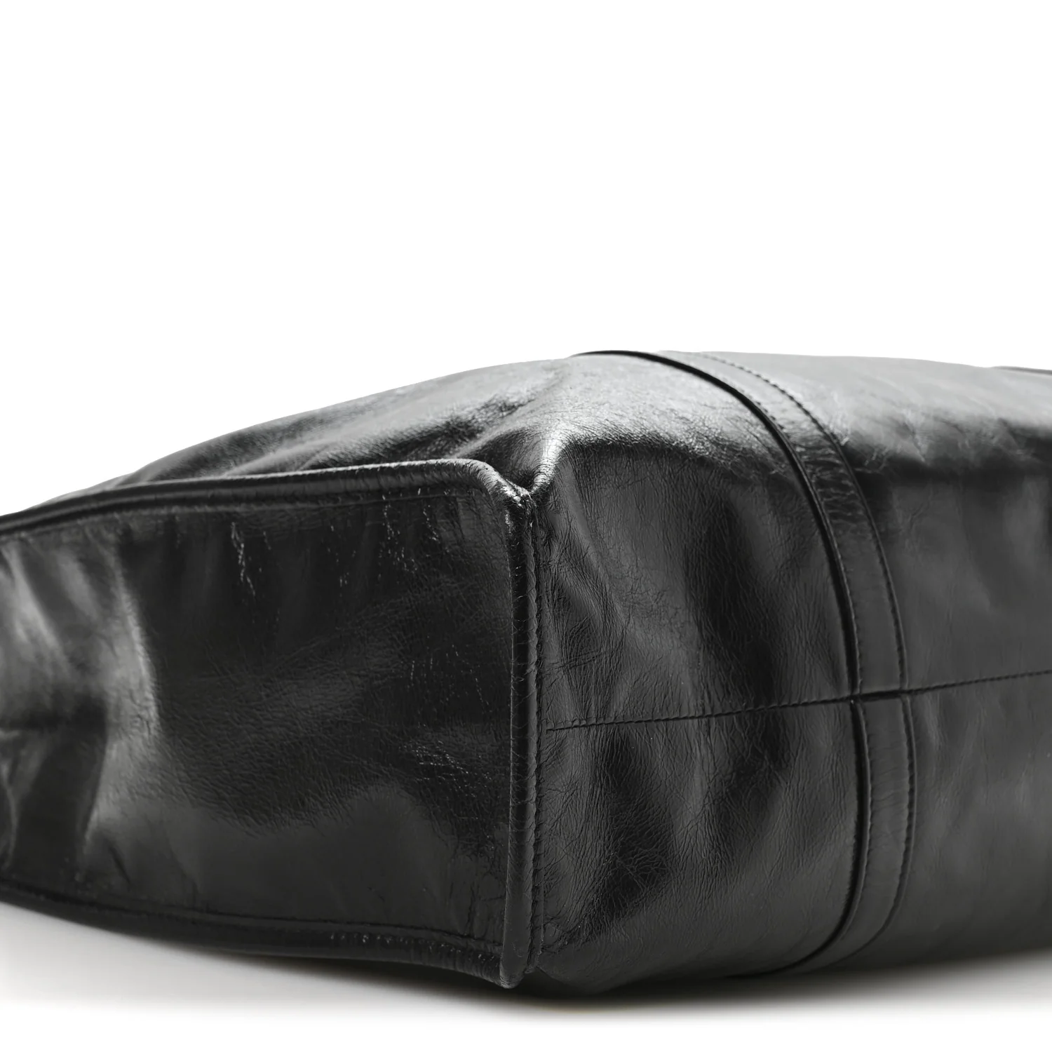 Soft Lux Large Shopping Tote Black