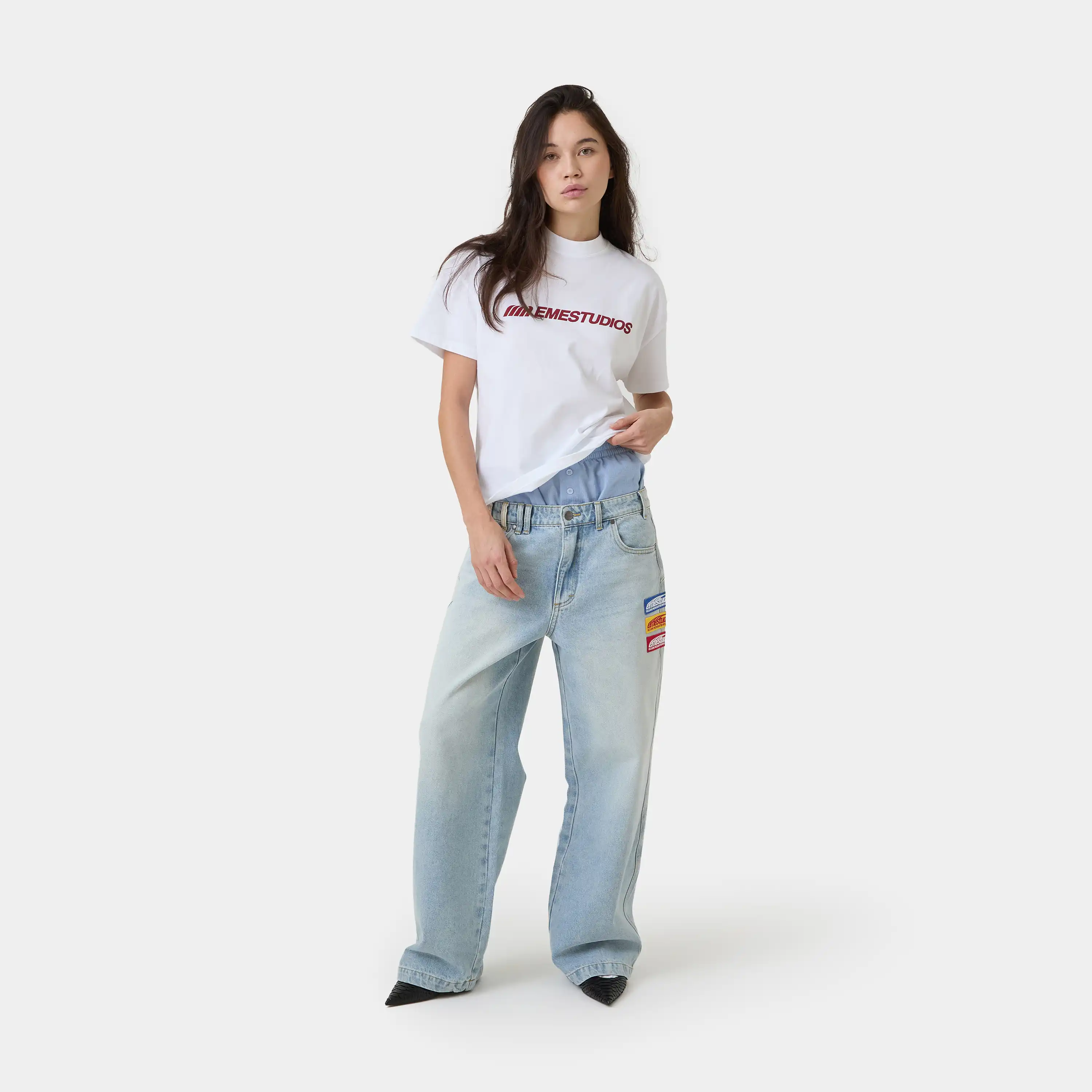 Core Pearl Oversized Tee