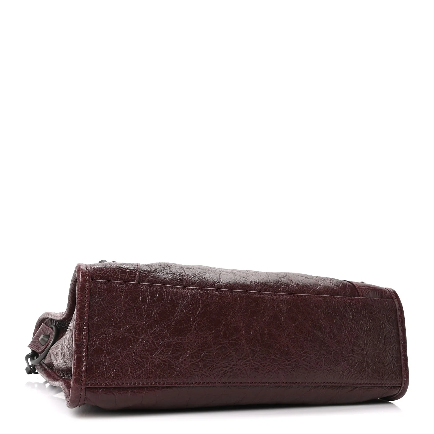 Agneau Arena Classic Hardware Small Le City Dark Burgundy