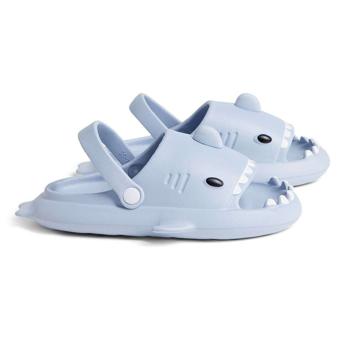 Chaussons requin enfant caoutchouc bleu 32/33
