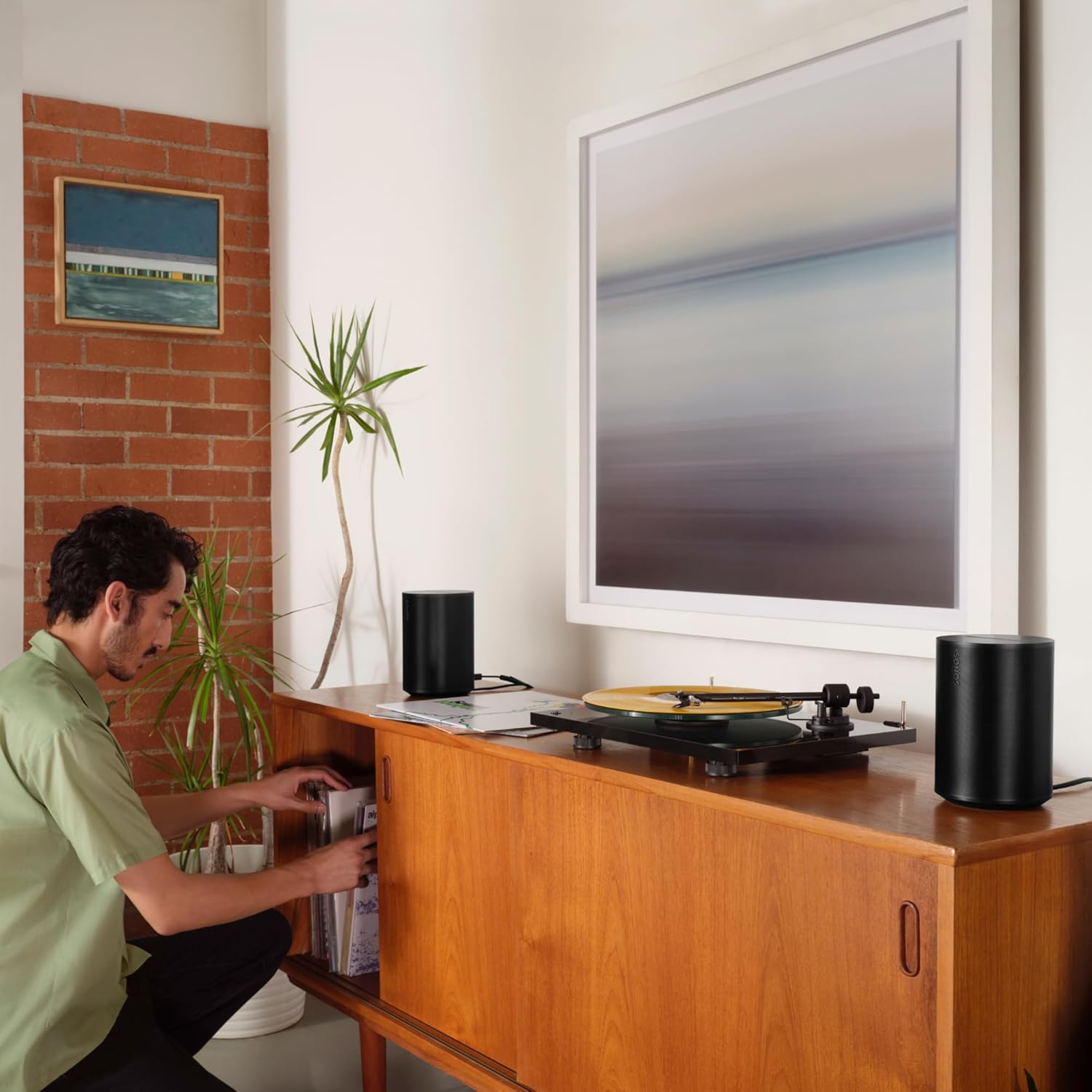 Sonos Era 100 - Black - Wireless  Alexa Enabled Smart Speaker
