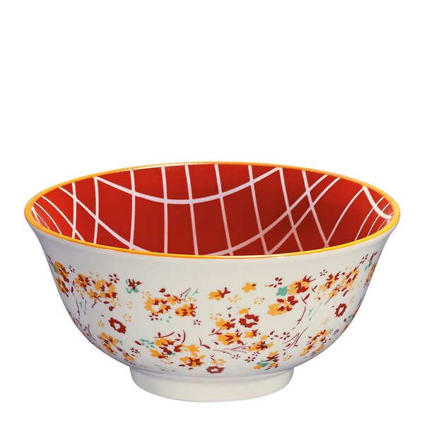 AMICI skål 85 cl 18 cm blomster