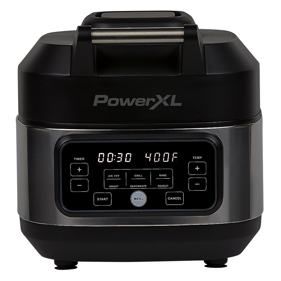Grill Air Fryer Home. Black. 5.5 Quart