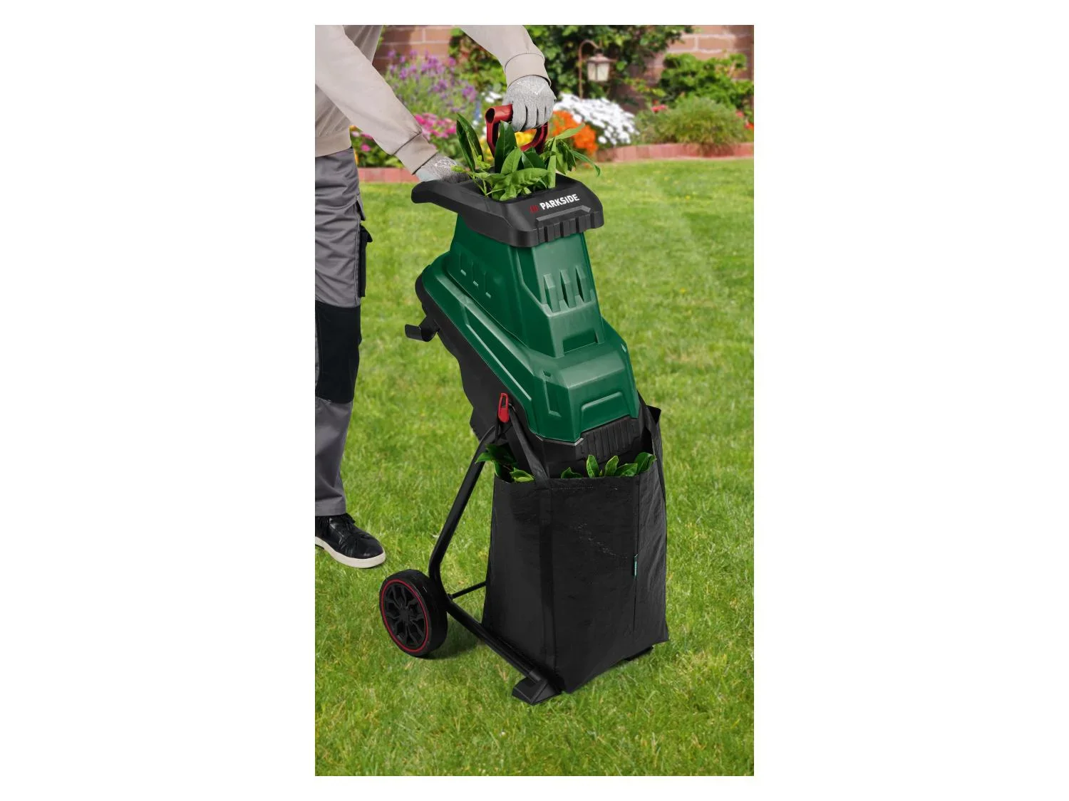 PARKSIDE Broyeur de vgtaux  lames PEMH 2400 B2, 40 L, 2400 W