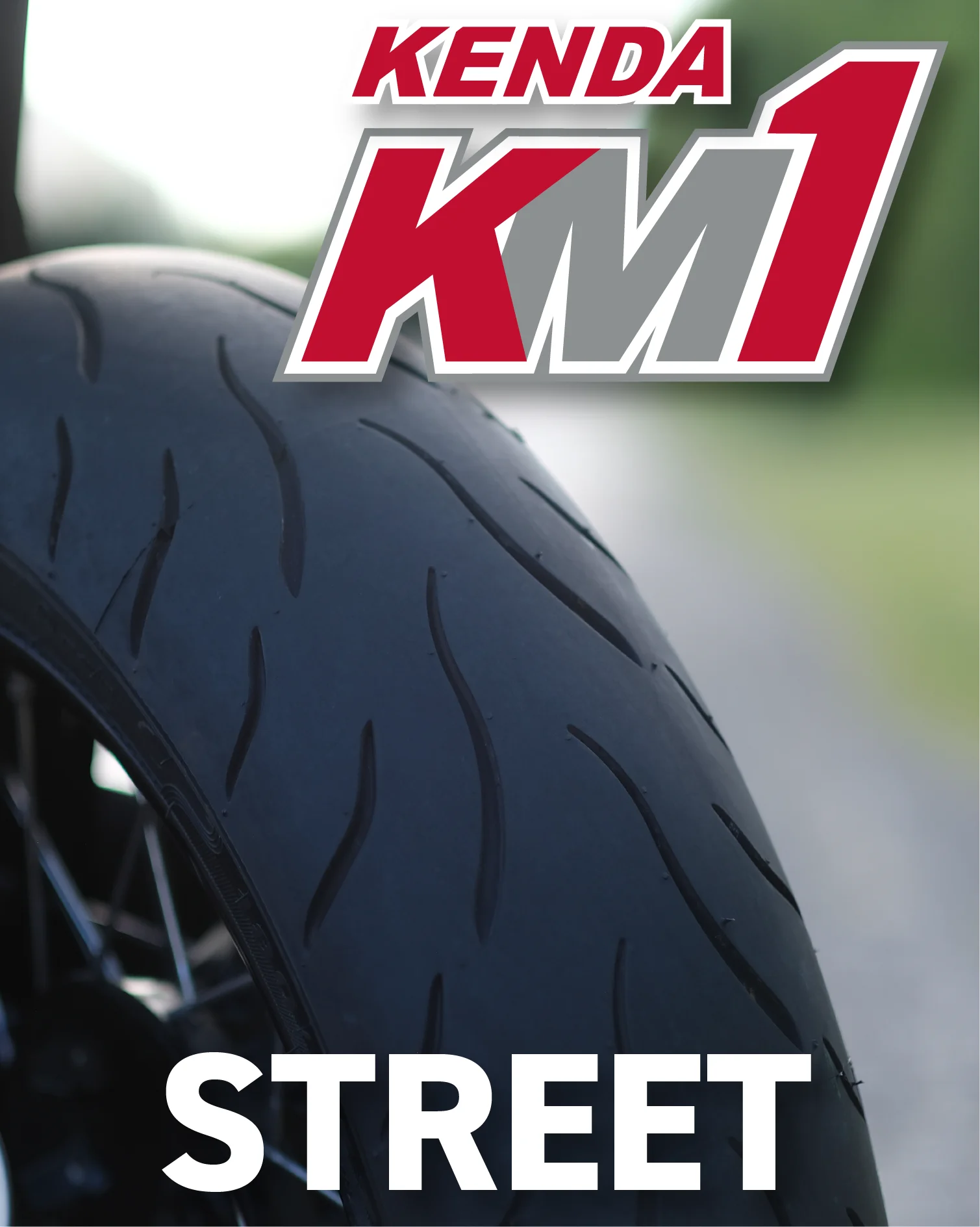 KM1 Sport Touring Rear Tire 180/55ZR17 73W TL 180/55-17 w/ Keychain - Image 7