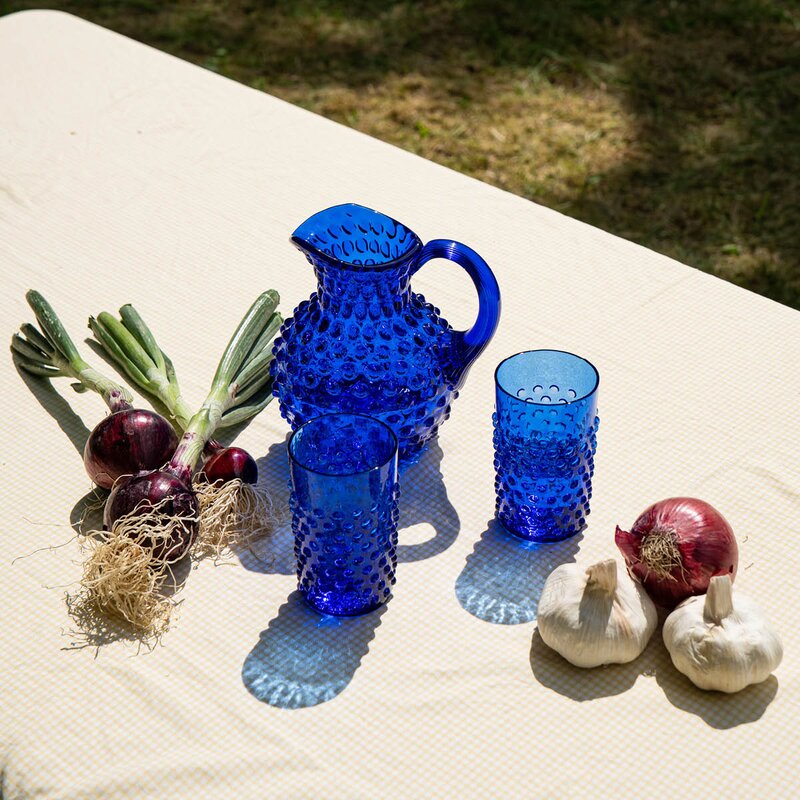 Hobnail mugge 2L Barrel Blue