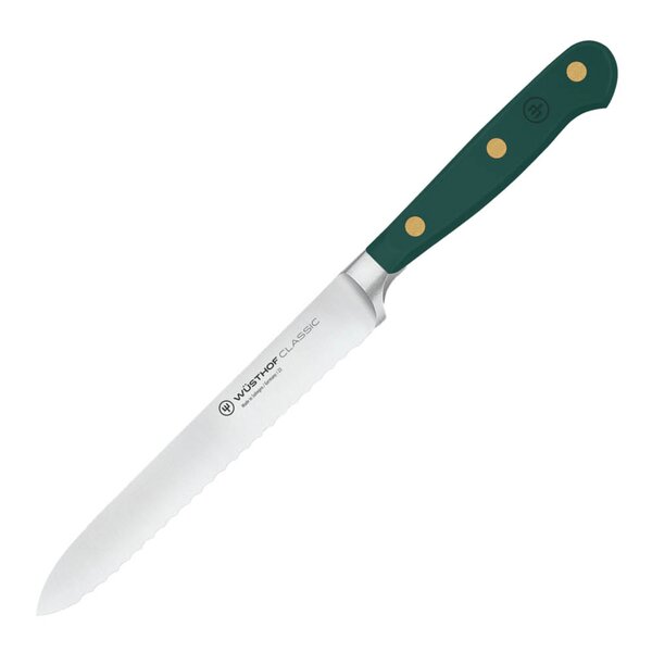 Classic Colour tannet tomat-/pølsekniv 14 cm Fresh Rosemary