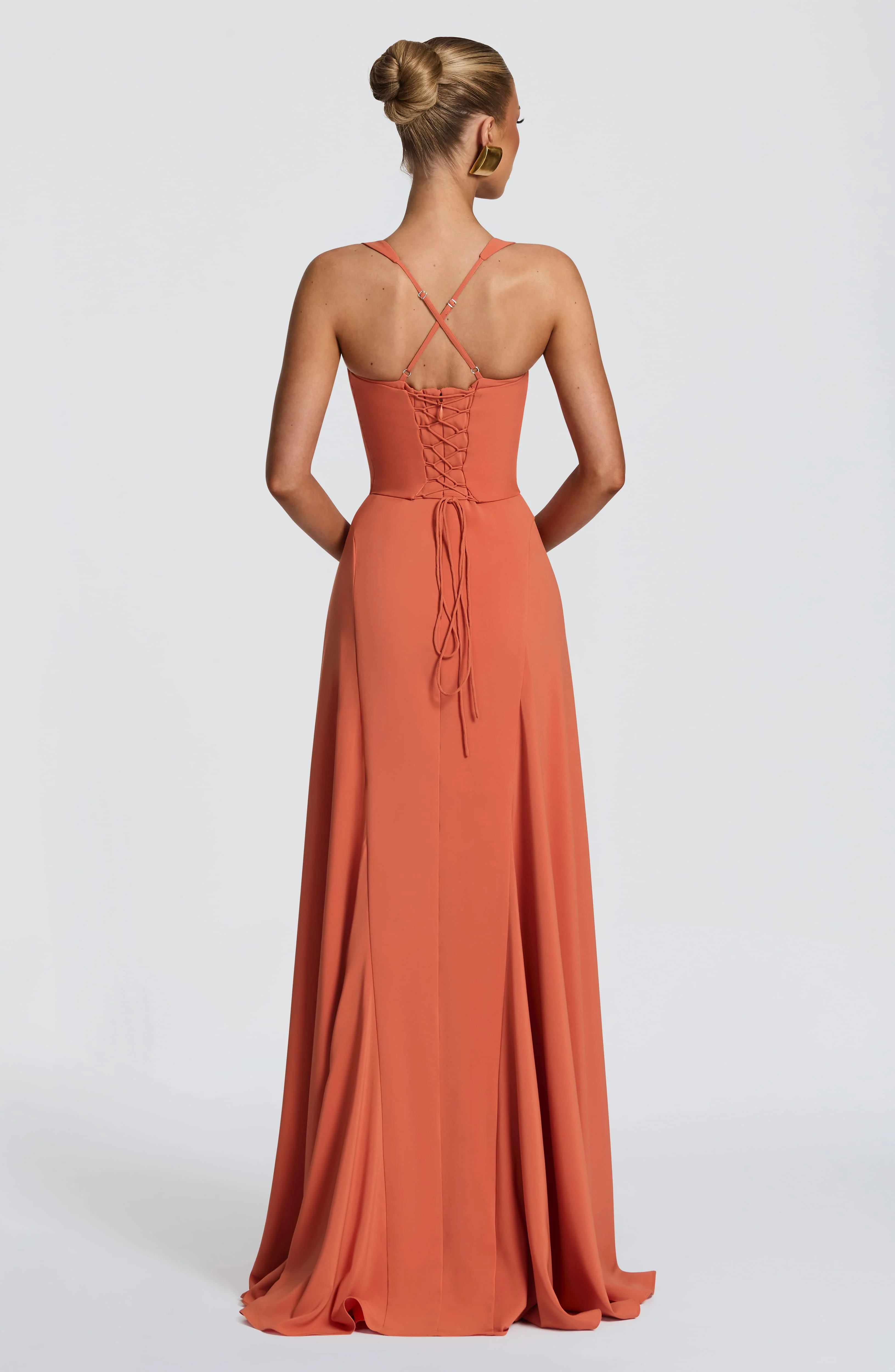 Irie Maxi Dress - Burnt Orange