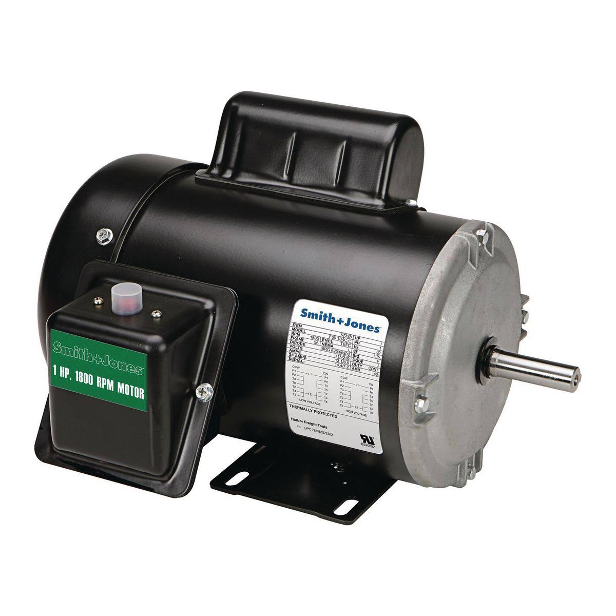 Smith + Jones 1 HP Farm Duty Agricultural Motor 57338