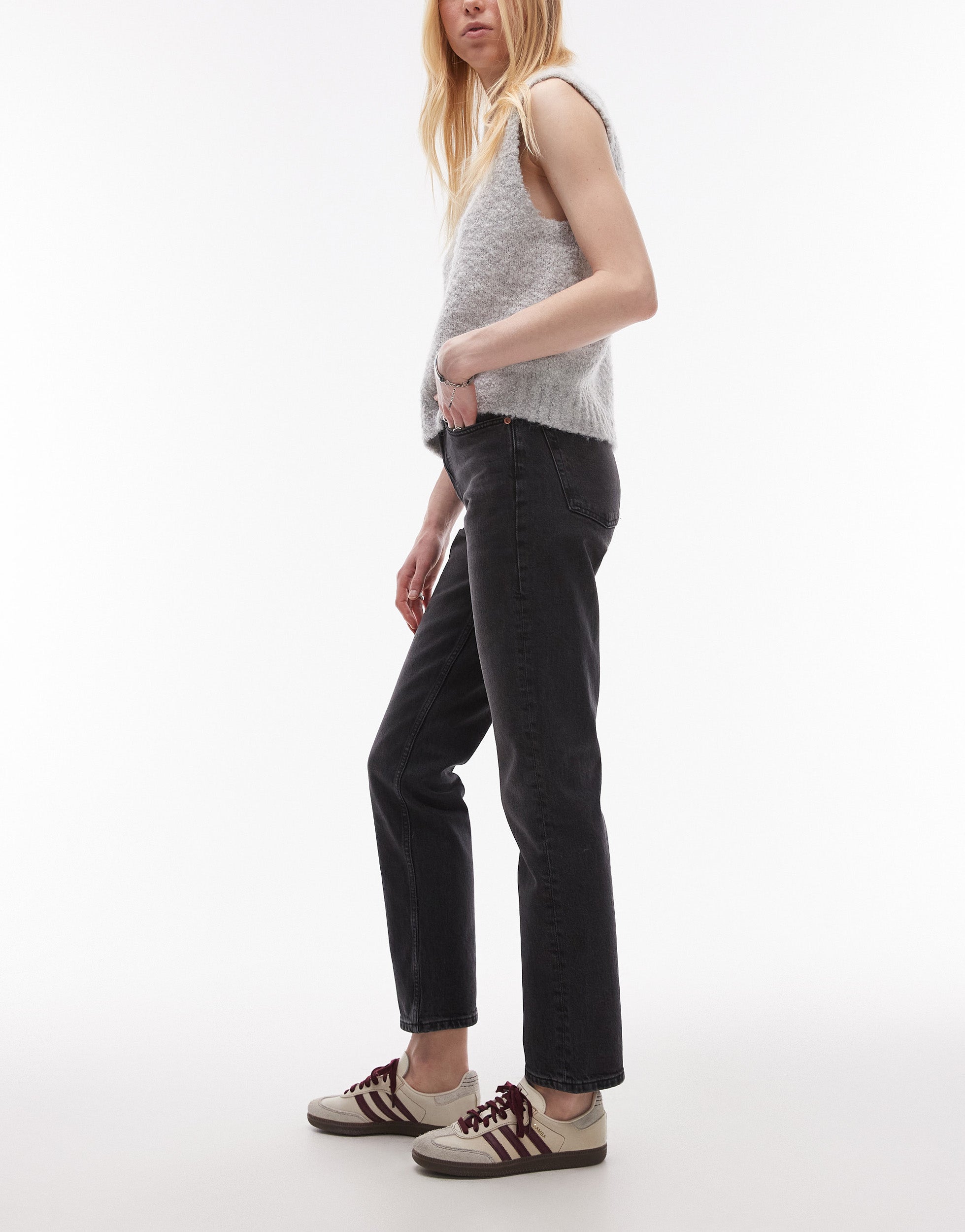 VERO MODA® TOPSHOP Mid rise Straight Fit Jeans