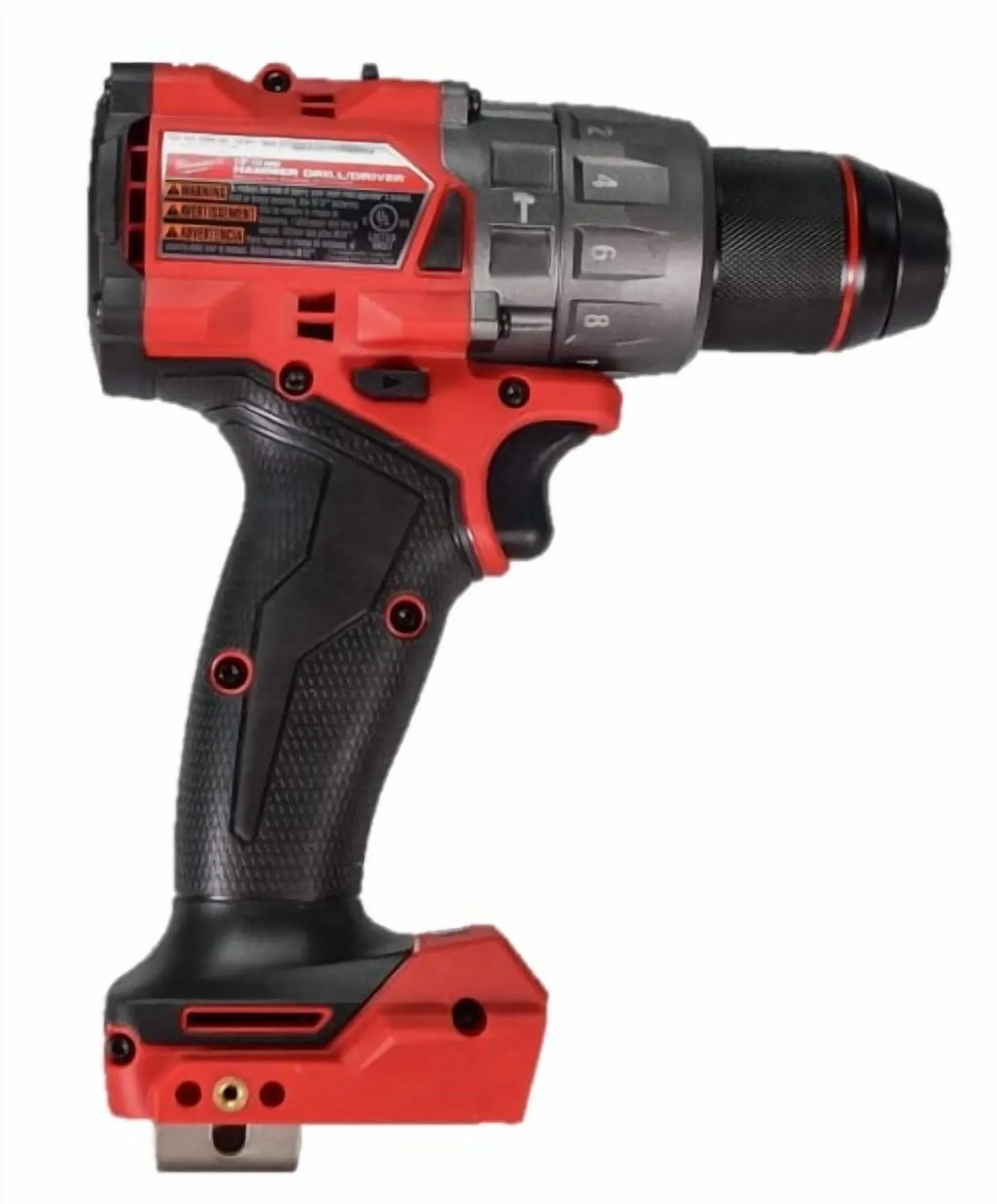 Milwaukee M18 FUEL 1/2 Hammer Drill Driver �C Compact, High-Power, Brushless, Cordless Drill 2904-20 (Bare Tool)