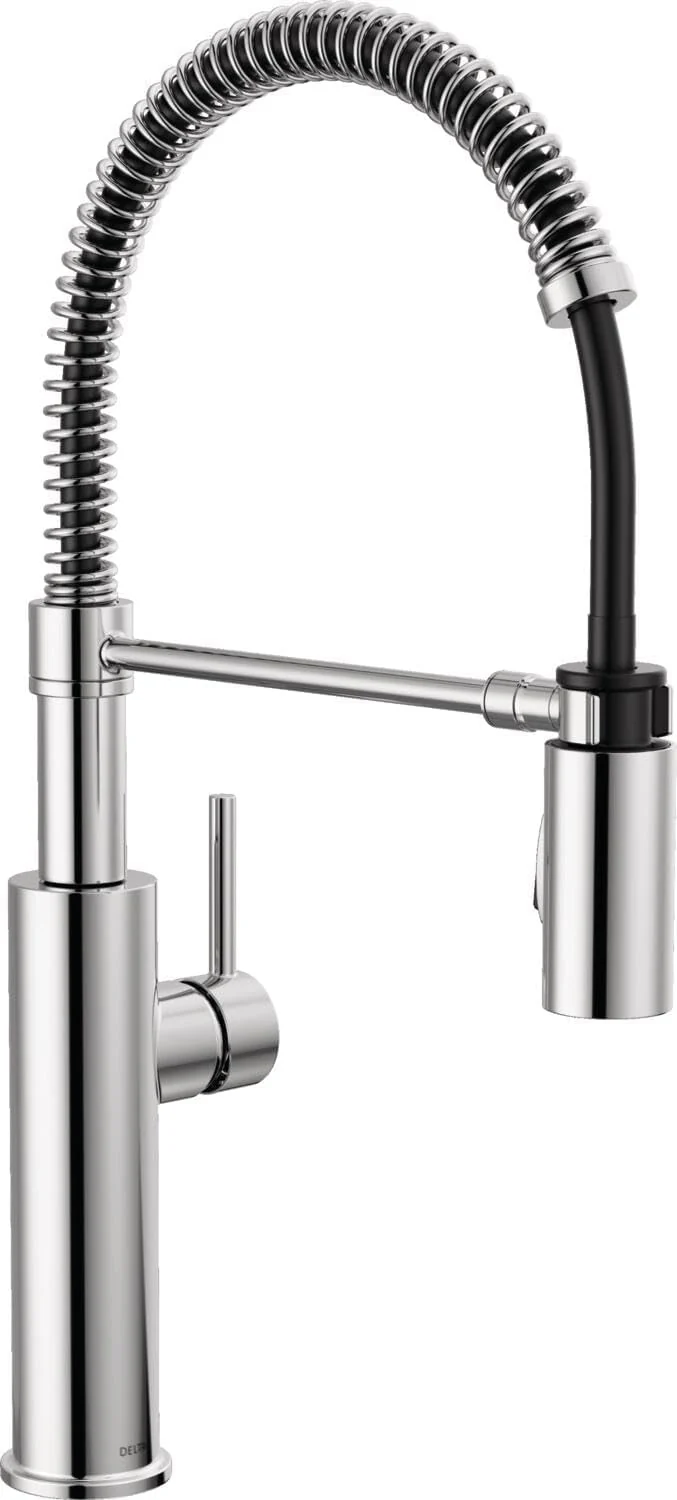Antoni Black Kitchen with Pull Down Sprayer, Commercial Style Sink Faucet, Faucets for Sinks, Single-Handle, Magnetic Docking Spray Head, 18803-BL-DST, Matte Black
