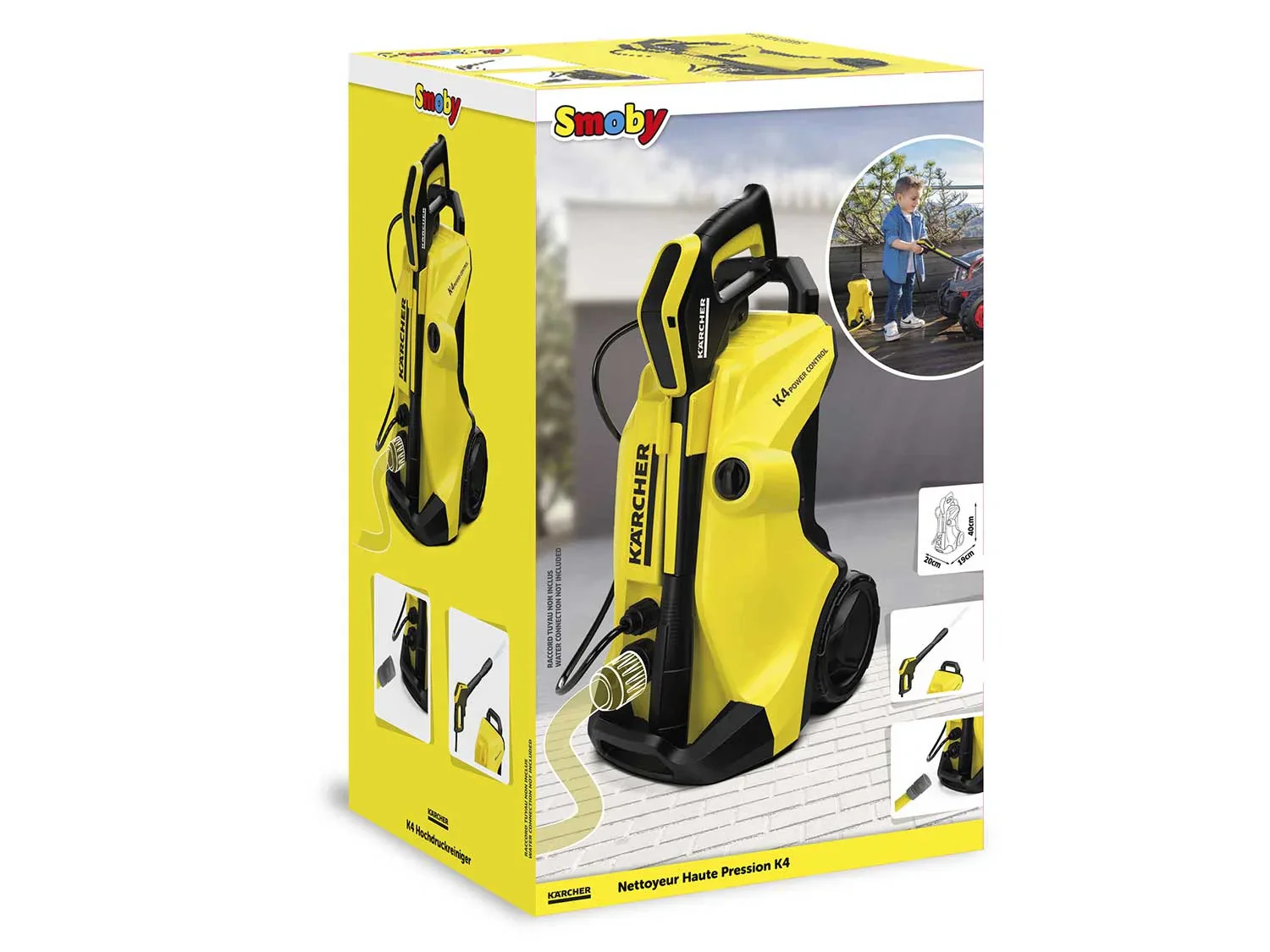 SMOBY Nettoyeur haute pression Krcher K4 pour enfant