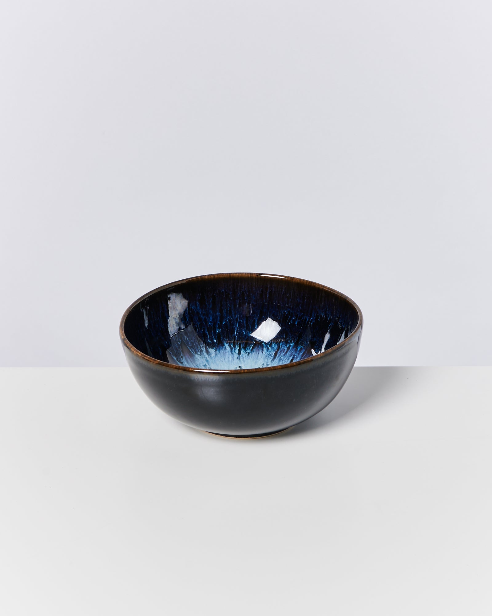 ALCACHOFRA - CEREAL BOWL CLASSIC BLACK-BLUE